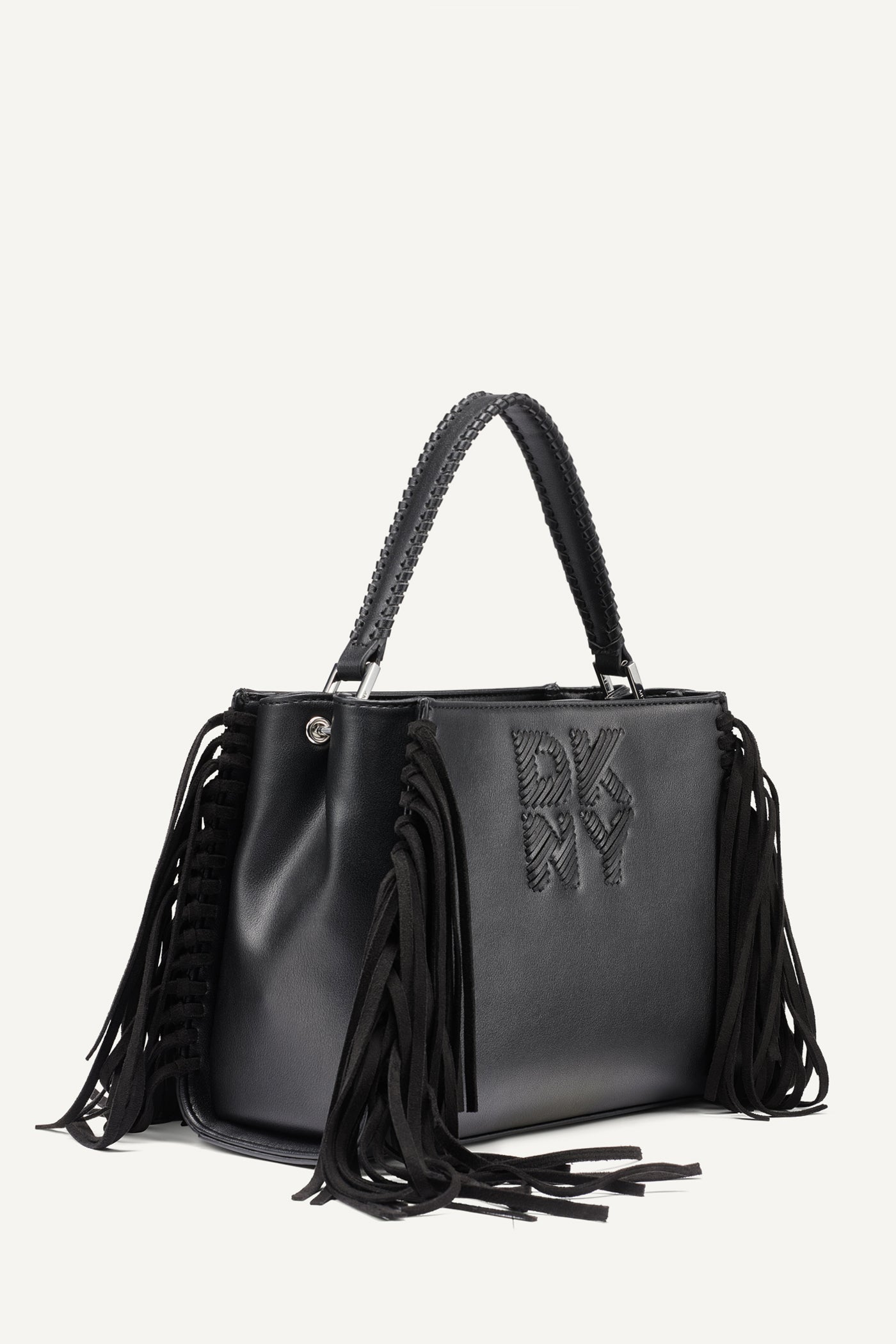 FOSTER MEDIUM FRINGE SATCHEL VIEW 3 | Satchel Bags