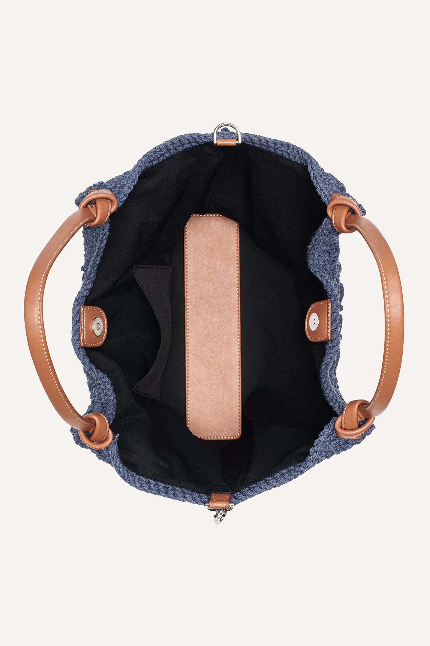 PAULA CROCHET LOGO MEDIUM COMMUTER TOTE VIEW 4 | Bags