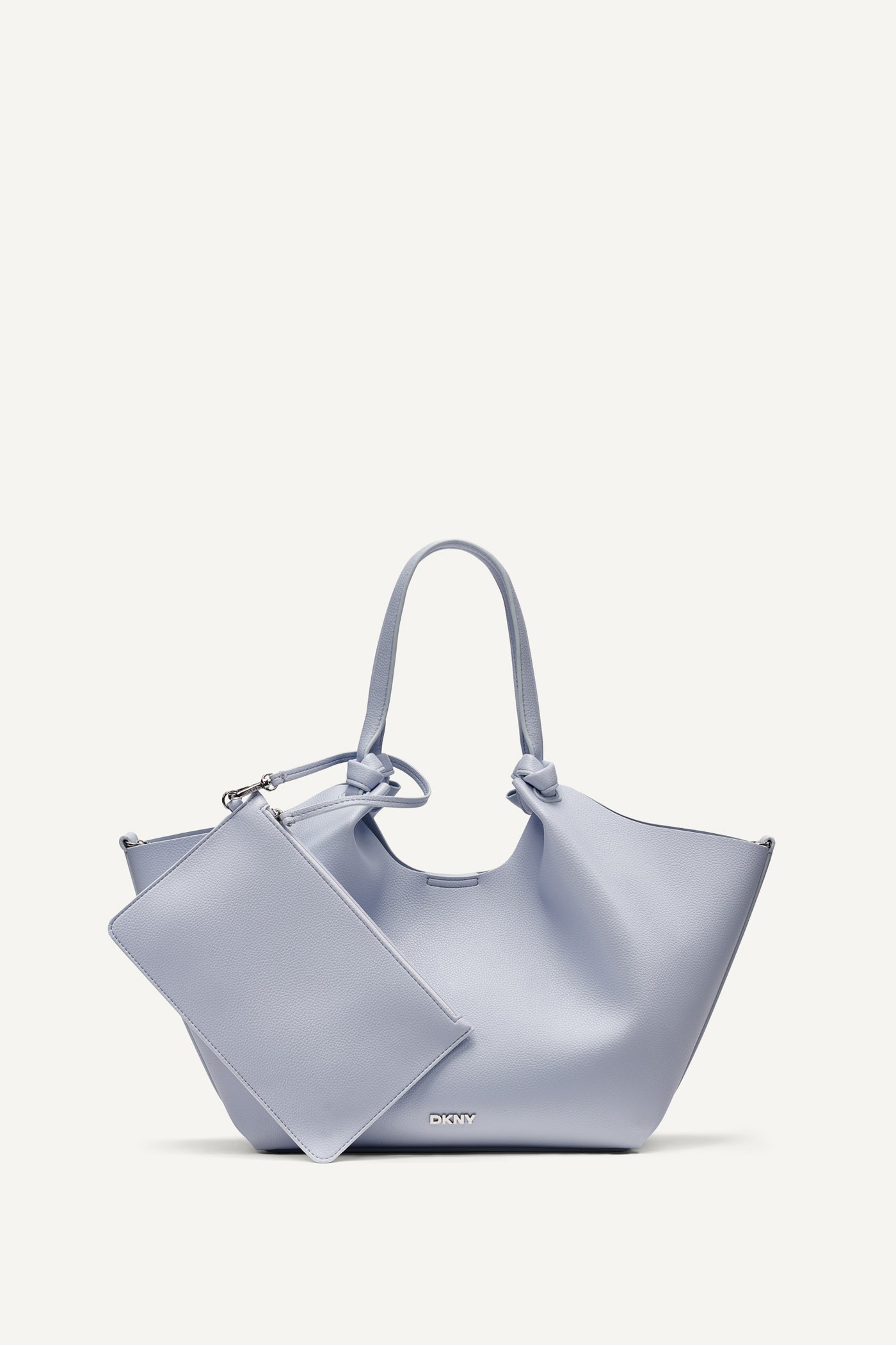 Frost Blue PAULA MEDIUM COMMUTER TOTE, FRONT VIEW | MUST-HAVES