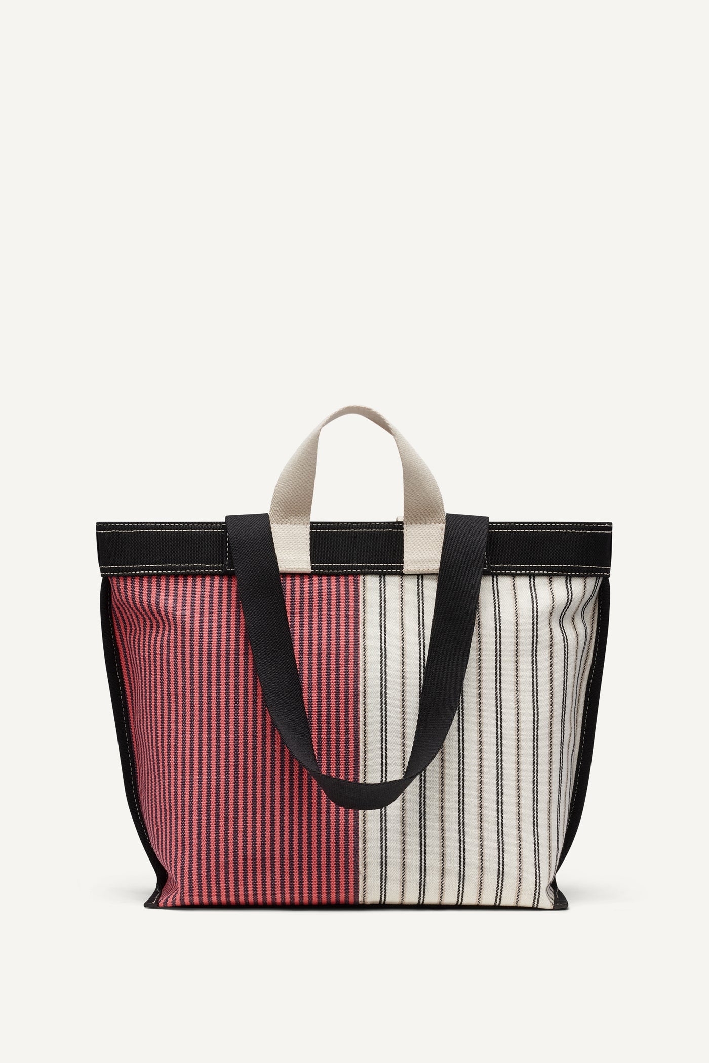 BRADY CANVAS STRIPE LOGO TOTE VIEW 3 | Bags