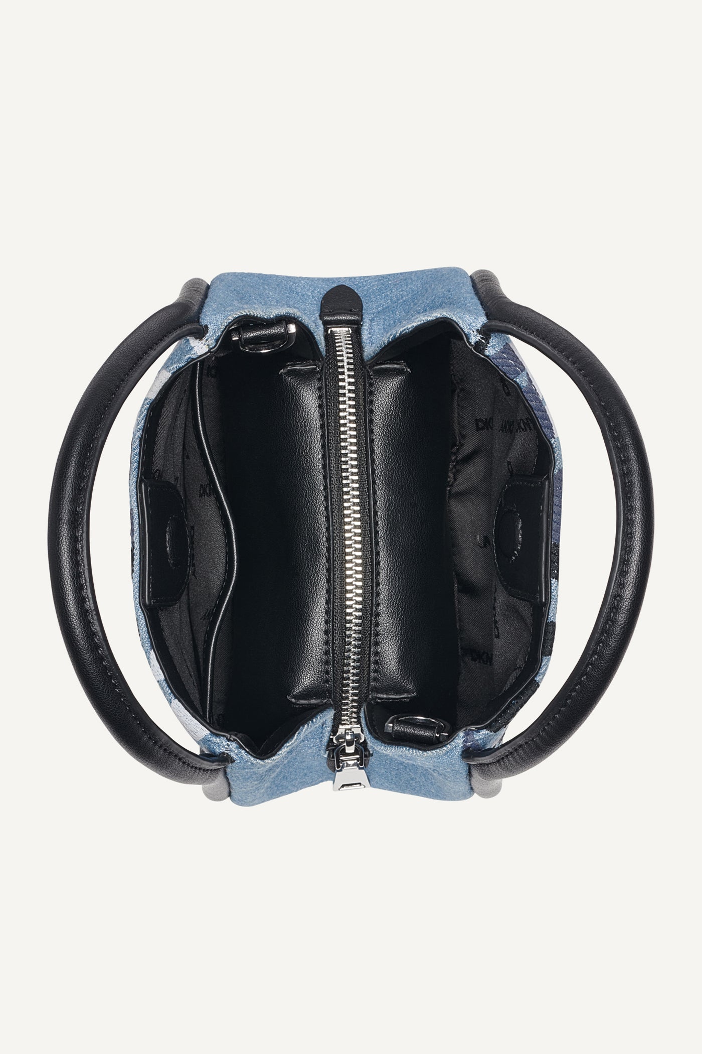 CAPRI DENIM LOGO HOBO CROSSBODY BAG VIEW 3 | Crossbody Bags