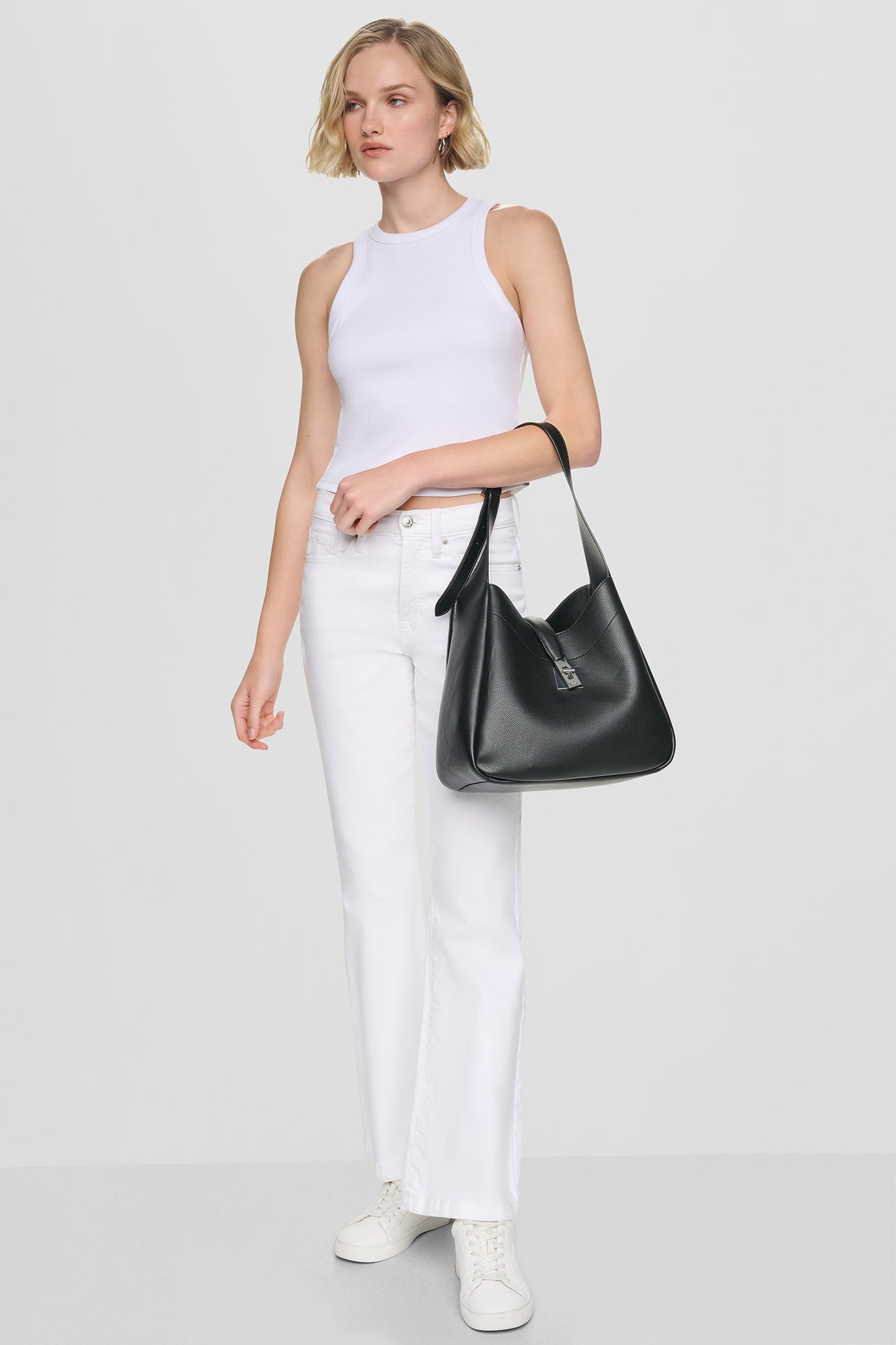 DARIA LARGE HOBO BAG VIEW 7 | Bags