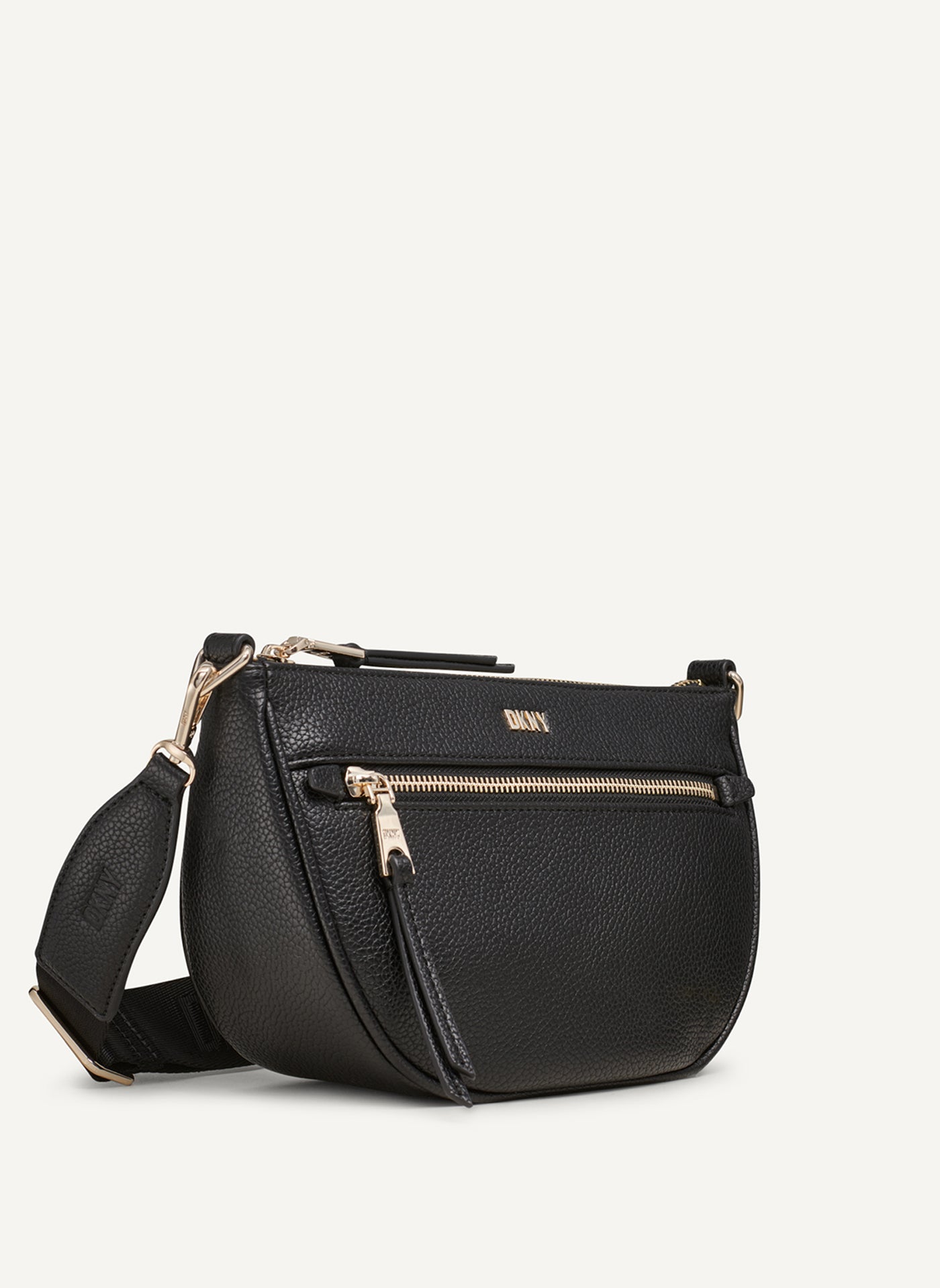 Black ZOIE CROSSBODY BAG, BACK VIEW | Not Clearance or Preorder