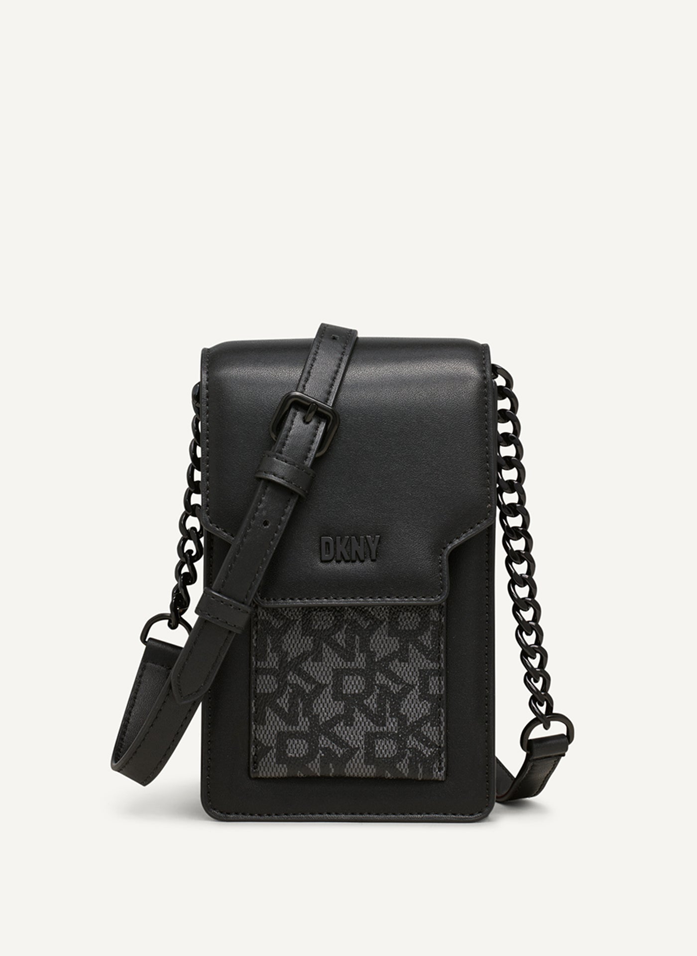 DKNY MILLIE FLAP CROSSBODY,Black