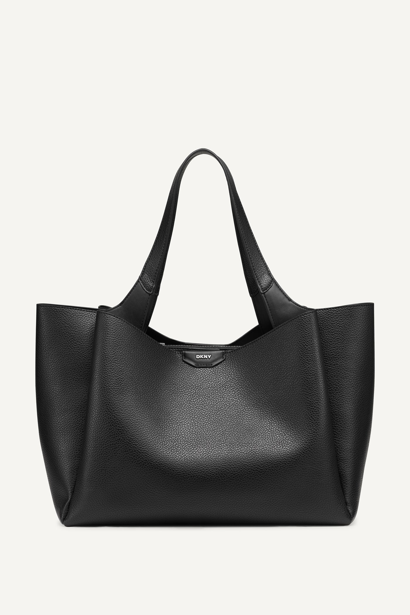 Black WILLA TOTE, FRONT VIEW | Not Clearance or Preorder