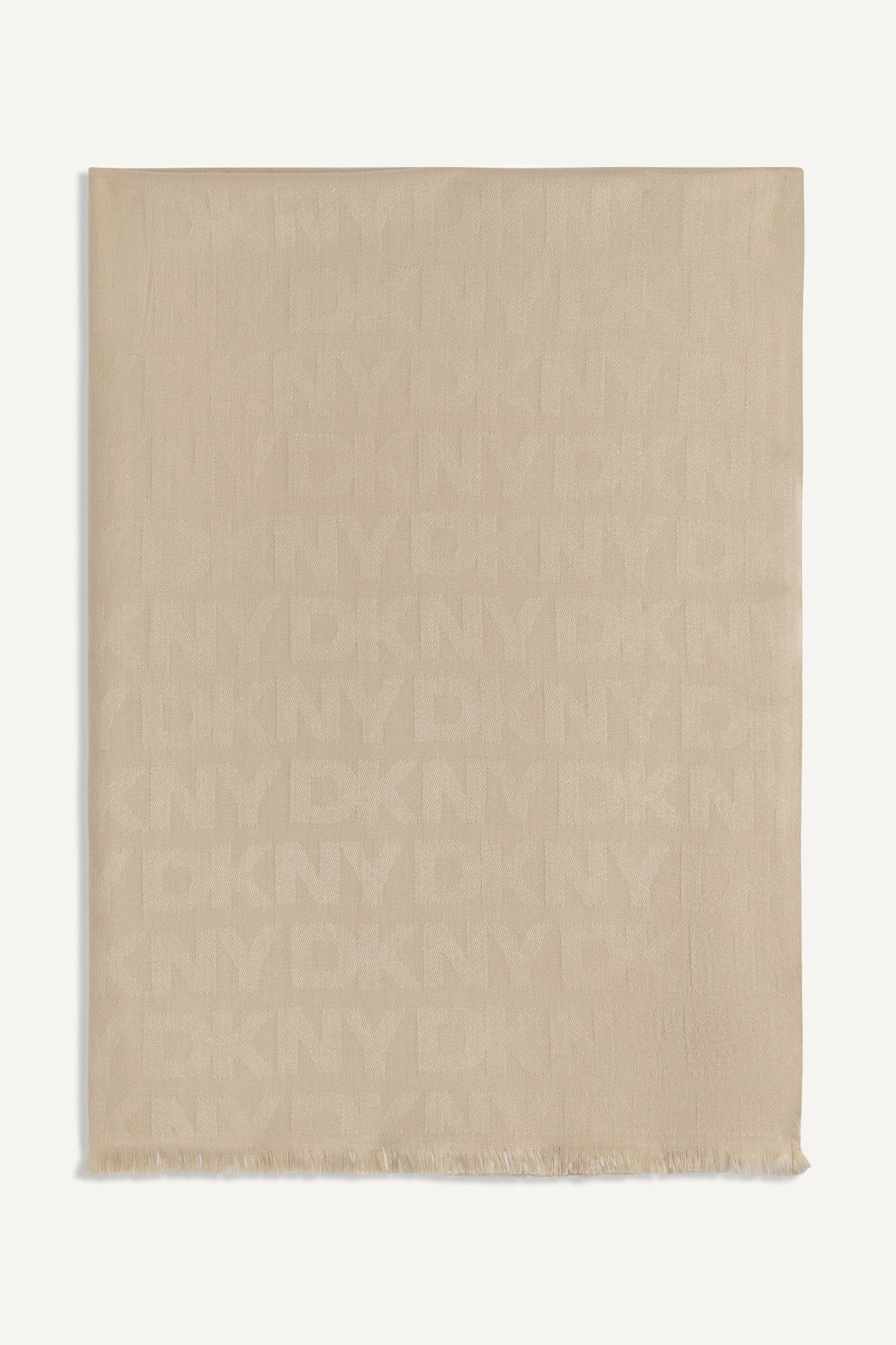 PALOMINO DKNY LOGO PASHMINA, FRONT VIEW | Cold Weather Accessories