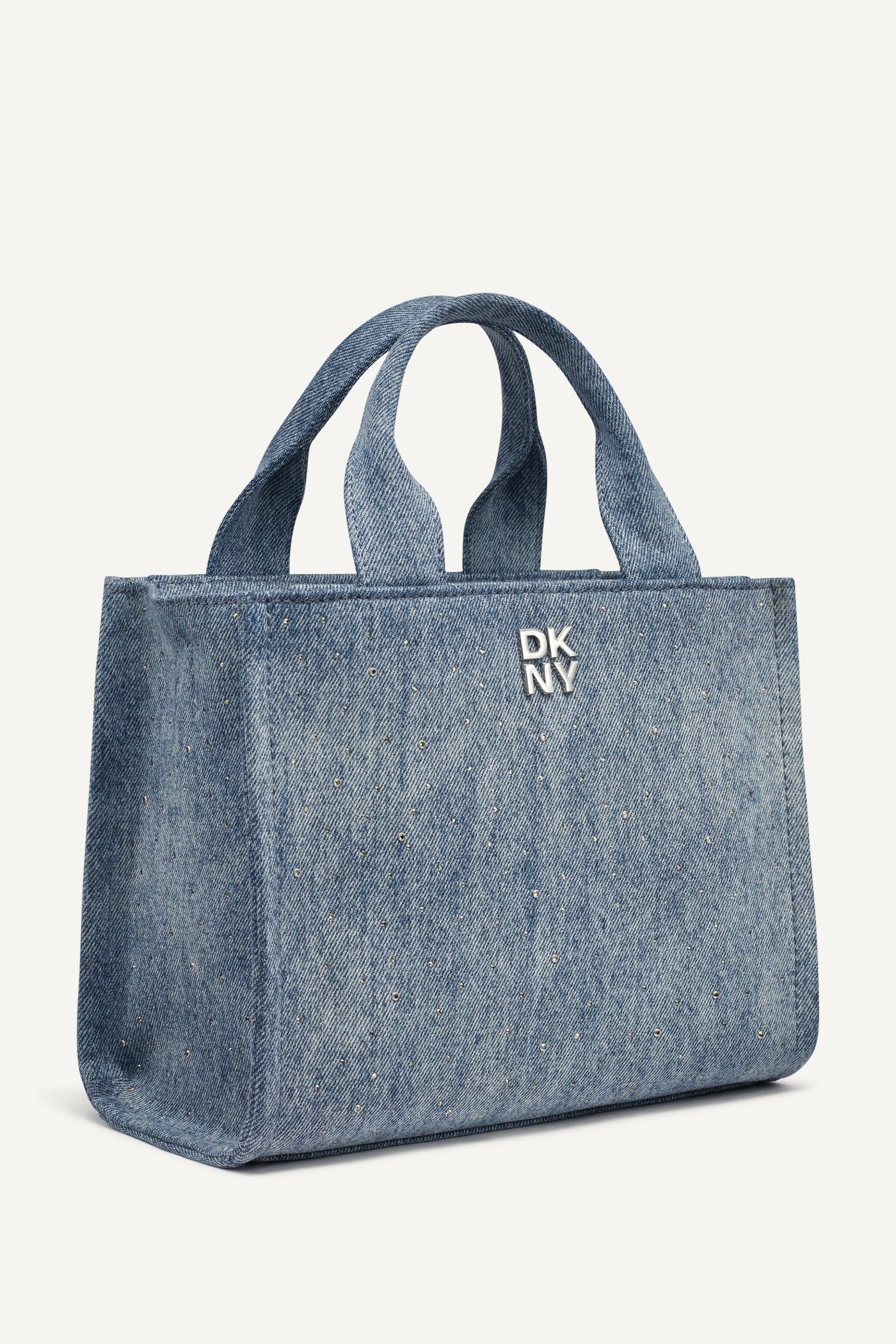 LIGHT DENIM HADLEE SMALL TOTE, BACK VIEW | Bags