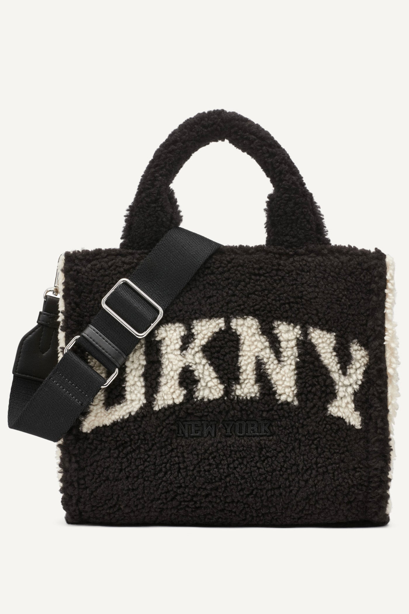 BLACK/SILVER HADLEE SMALL TOTE, FRONT VIEW | Bags