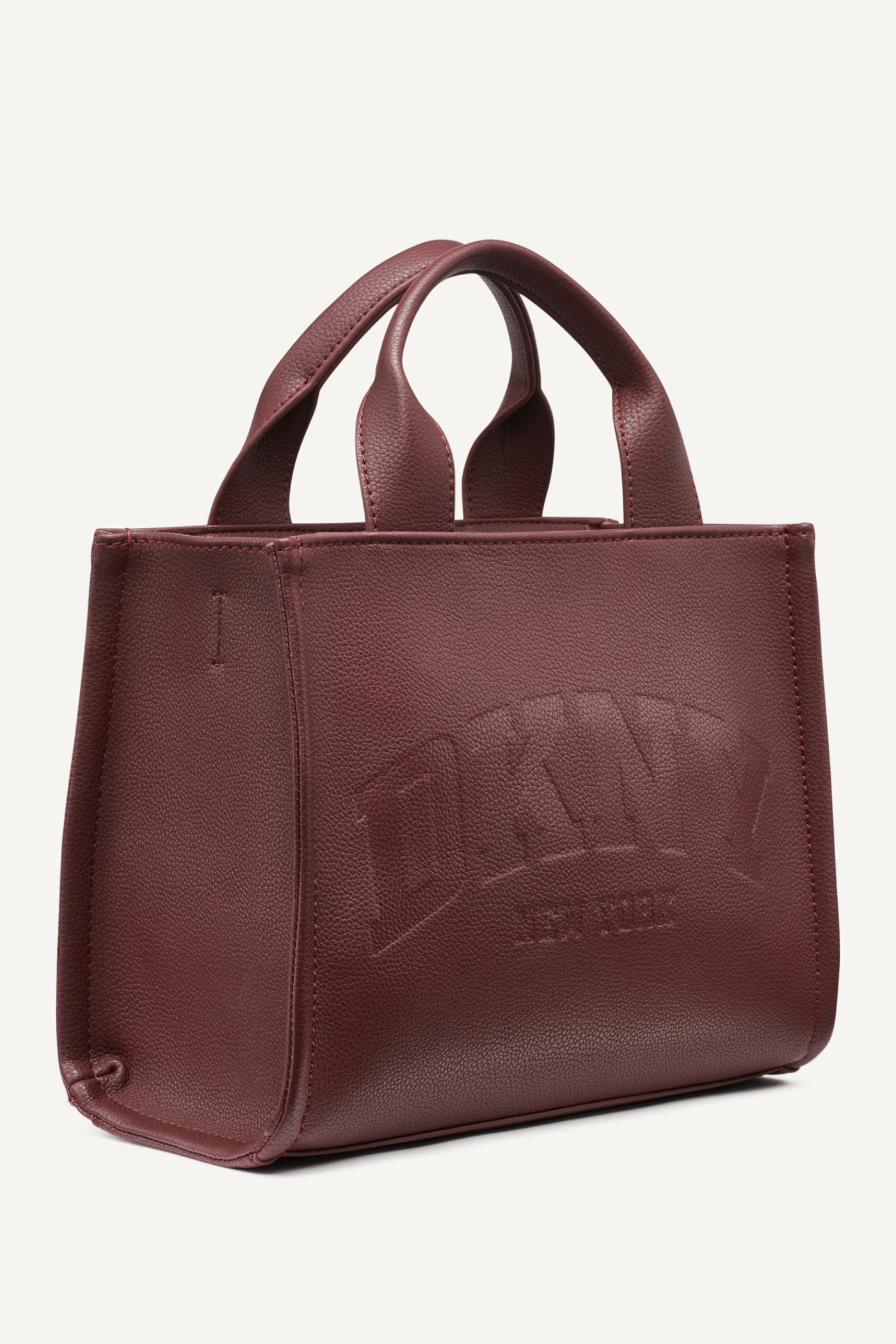 AGED WINE HADLEE SMALL LOGO TOTE, BACK VIEW | Crossbody Bags
