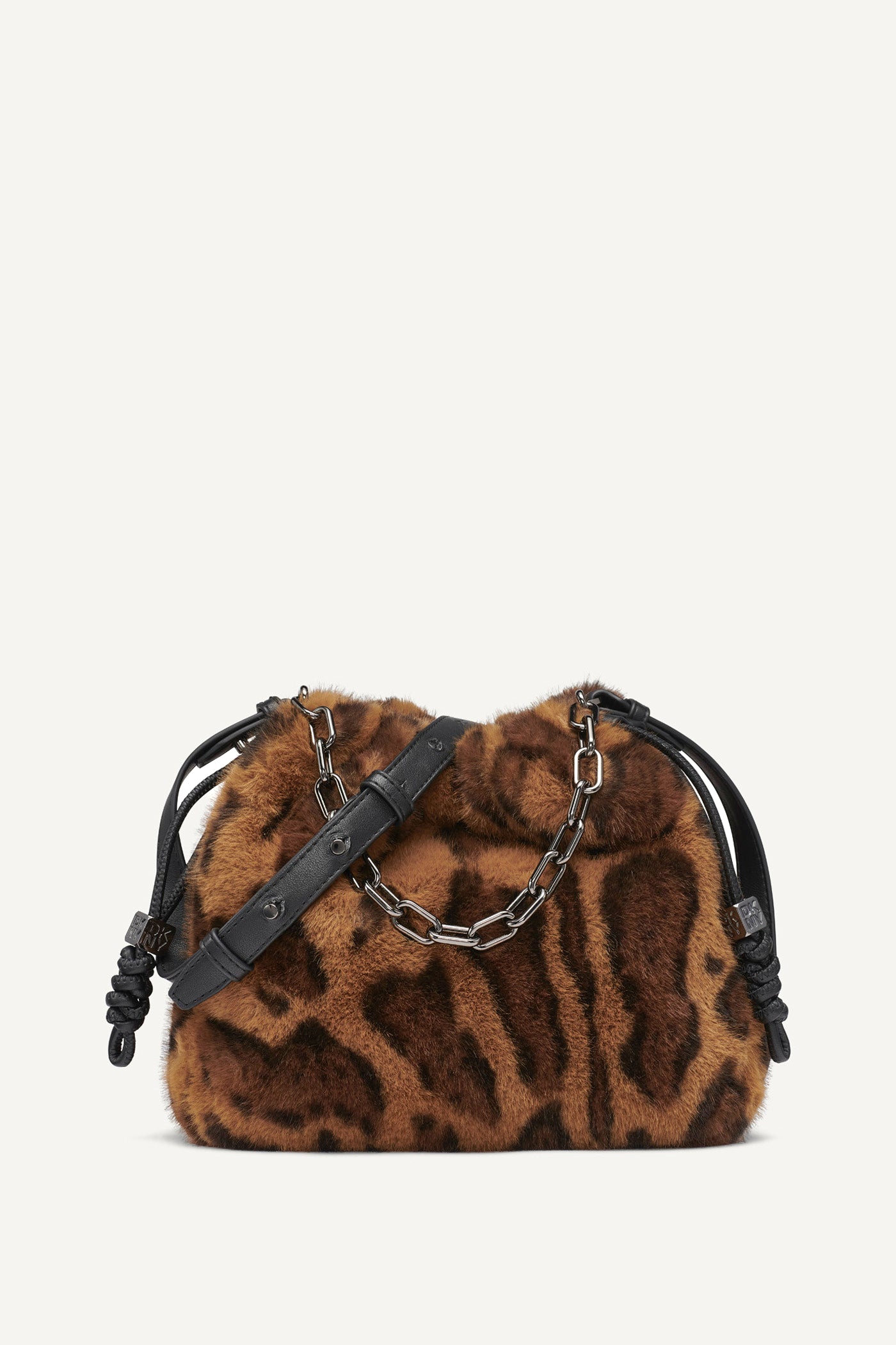 Leopard HALLE CROSSBODY, FRONT VIEW | DKNY Promo