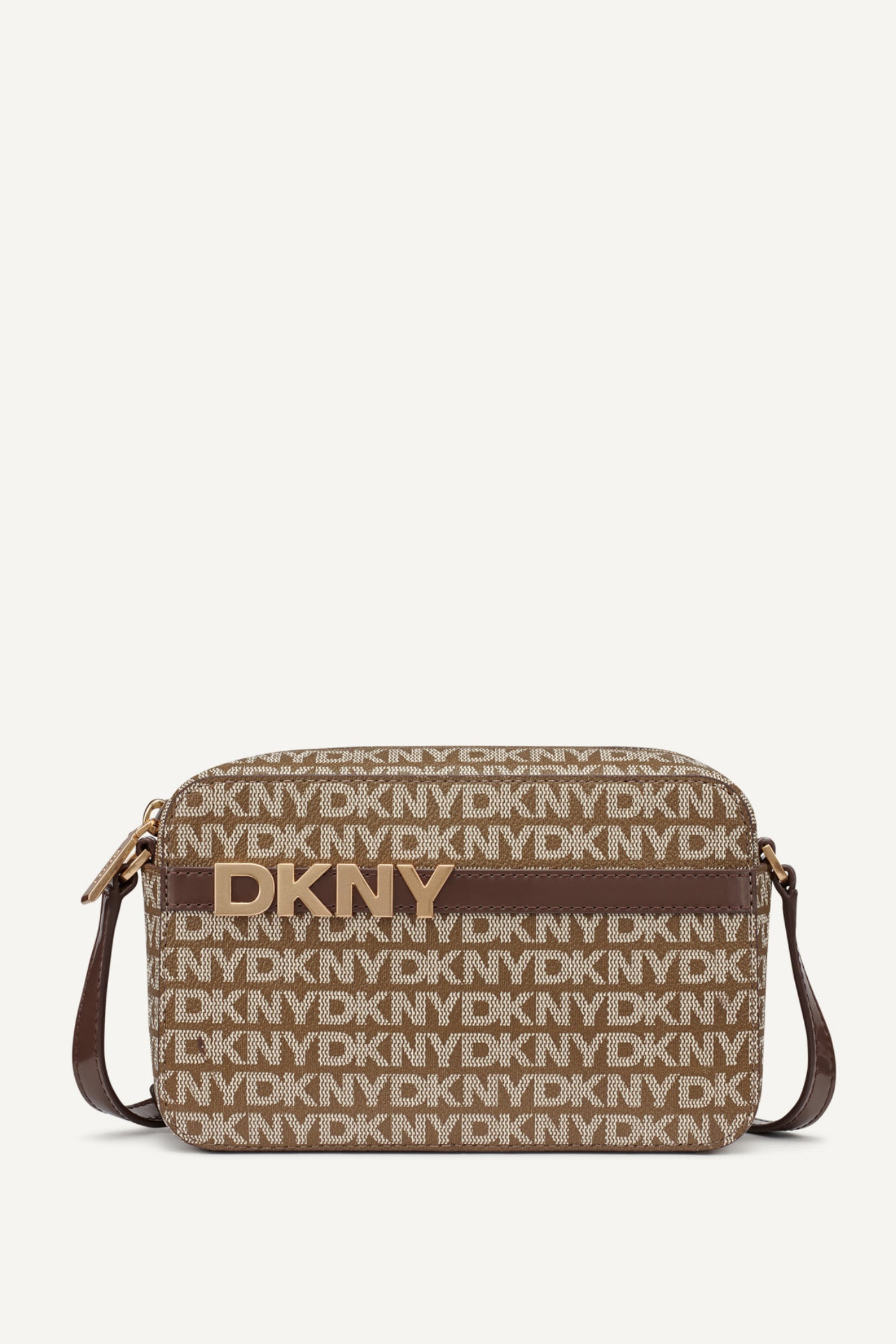 CHINO/CHOCOLATE AVRIL CAMERA BAG, FRONT VIEW | New clothing