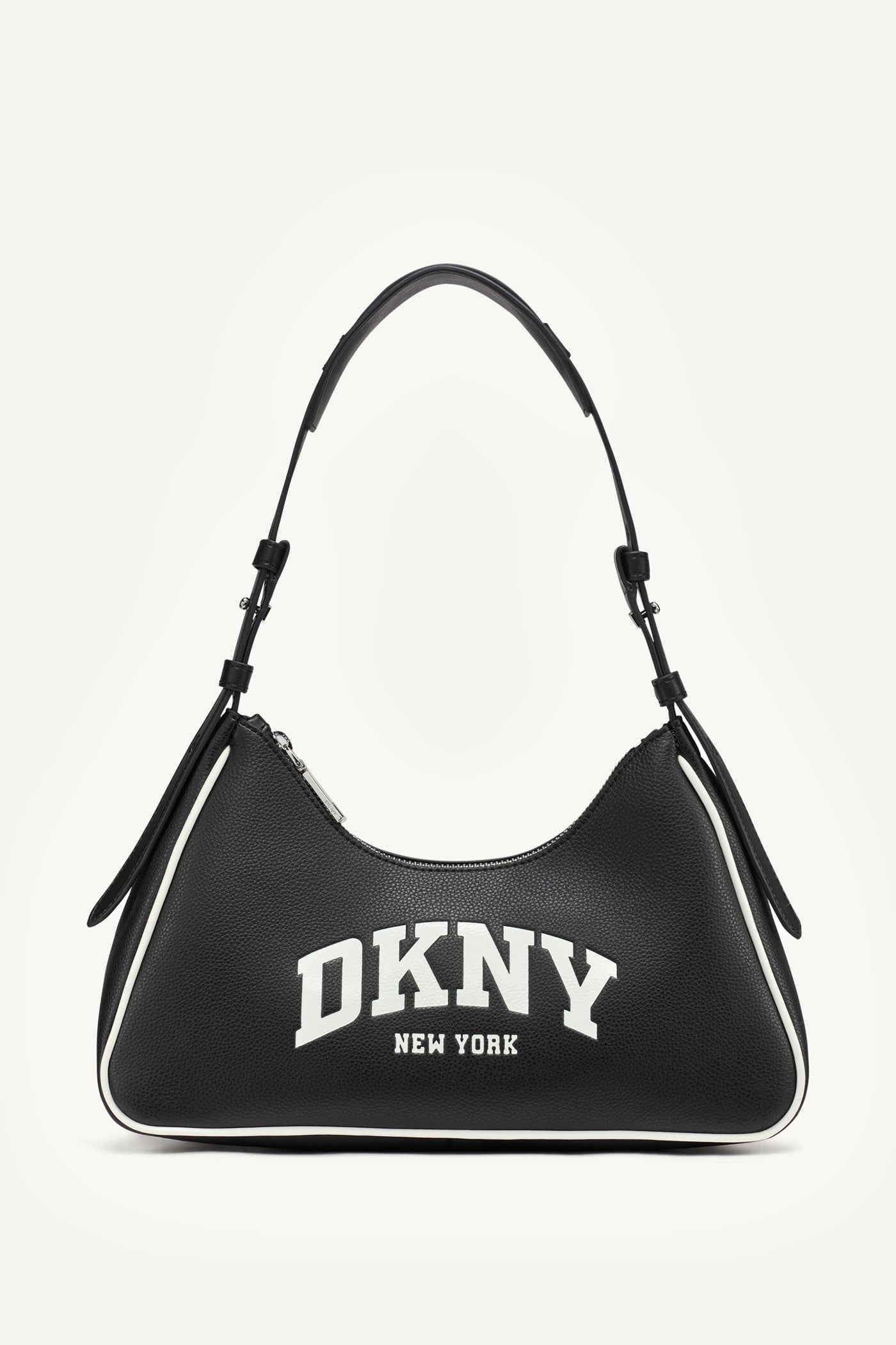 Black NELL SHOULDER BAG, FRONT VIEW | Bags