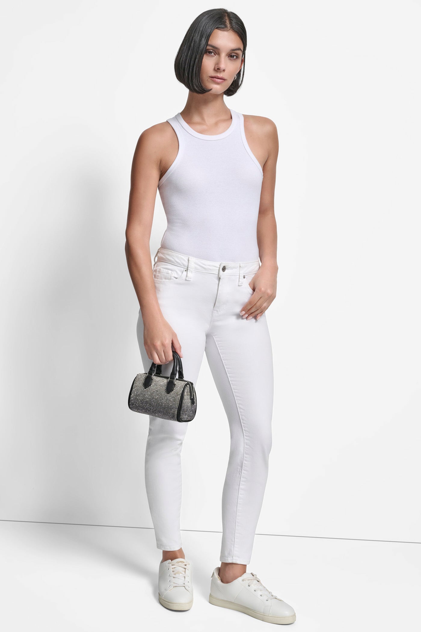 NELL SMALL SATCHEL CROSSBODY VIEW 7 | DKNY Promo