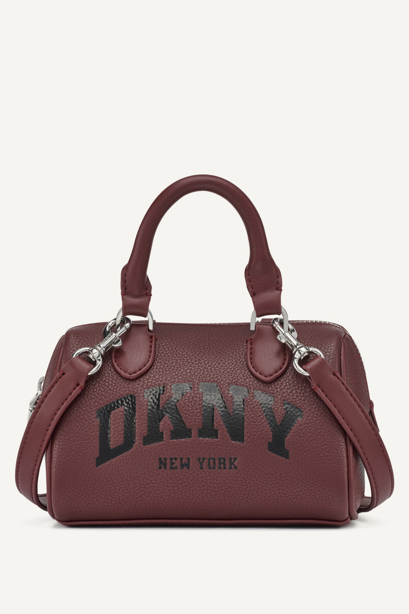 Aged Wine NELL SMALL SATCHEL CROSSBODY, FRONT VIEW | Satchel Bags