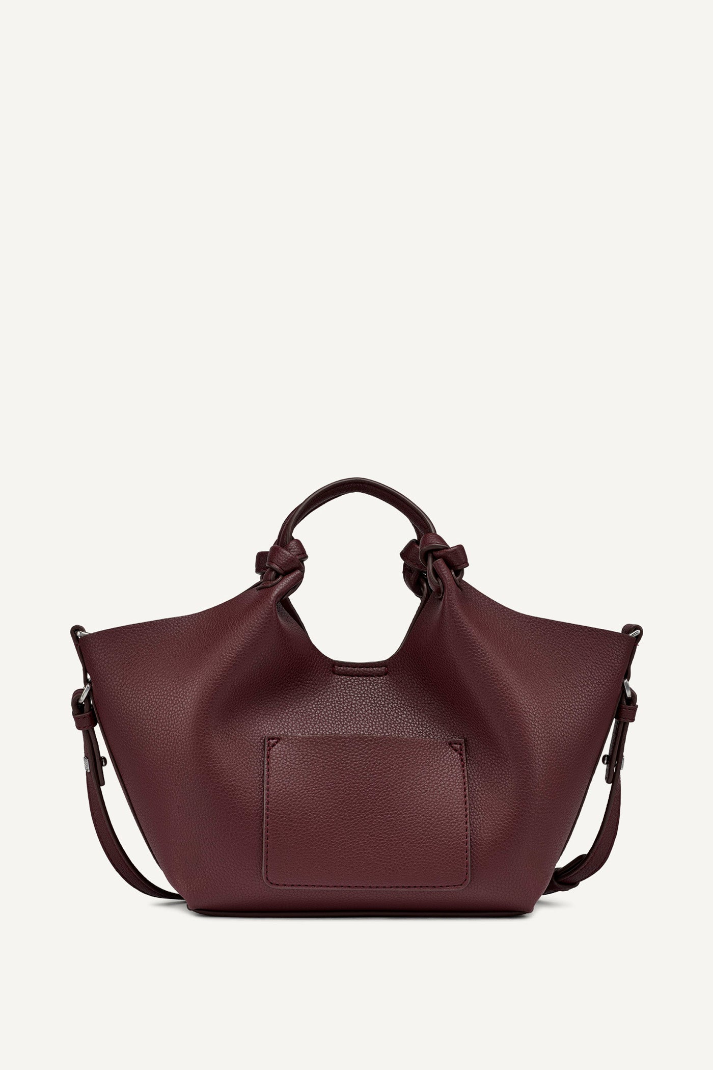 AGED WINE PAULA SMALL COMMUTER TOTE, BACK VIEW | Bags