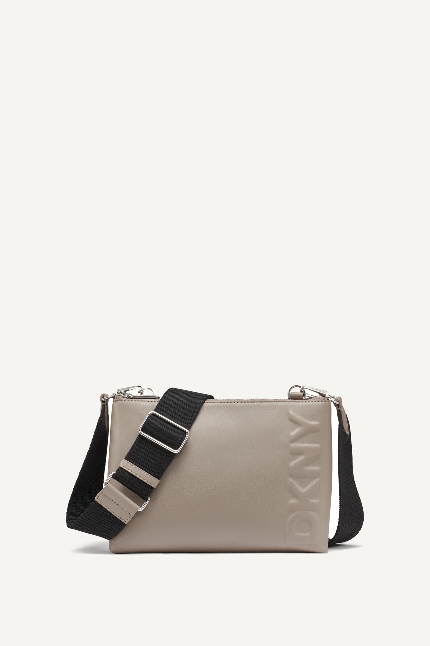 MINK TINSLEY CROSSBODY, FRONT VIEW | DKNY Promo