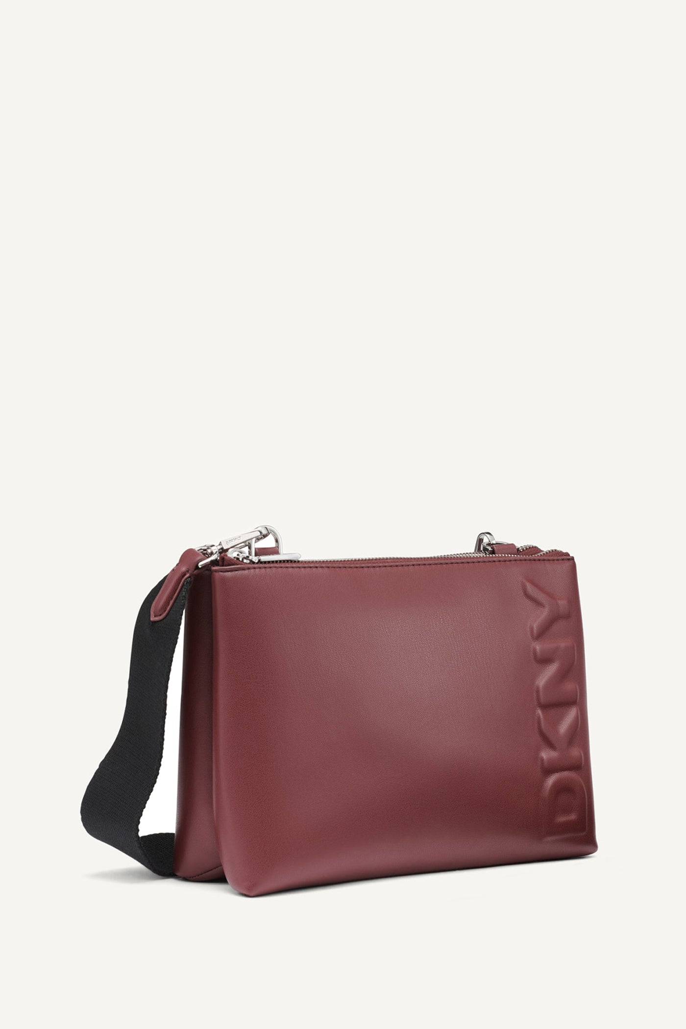 AGED WINE TINSLEY LOGO CROSSBODY, VIEW 2 | Crossbody Bags