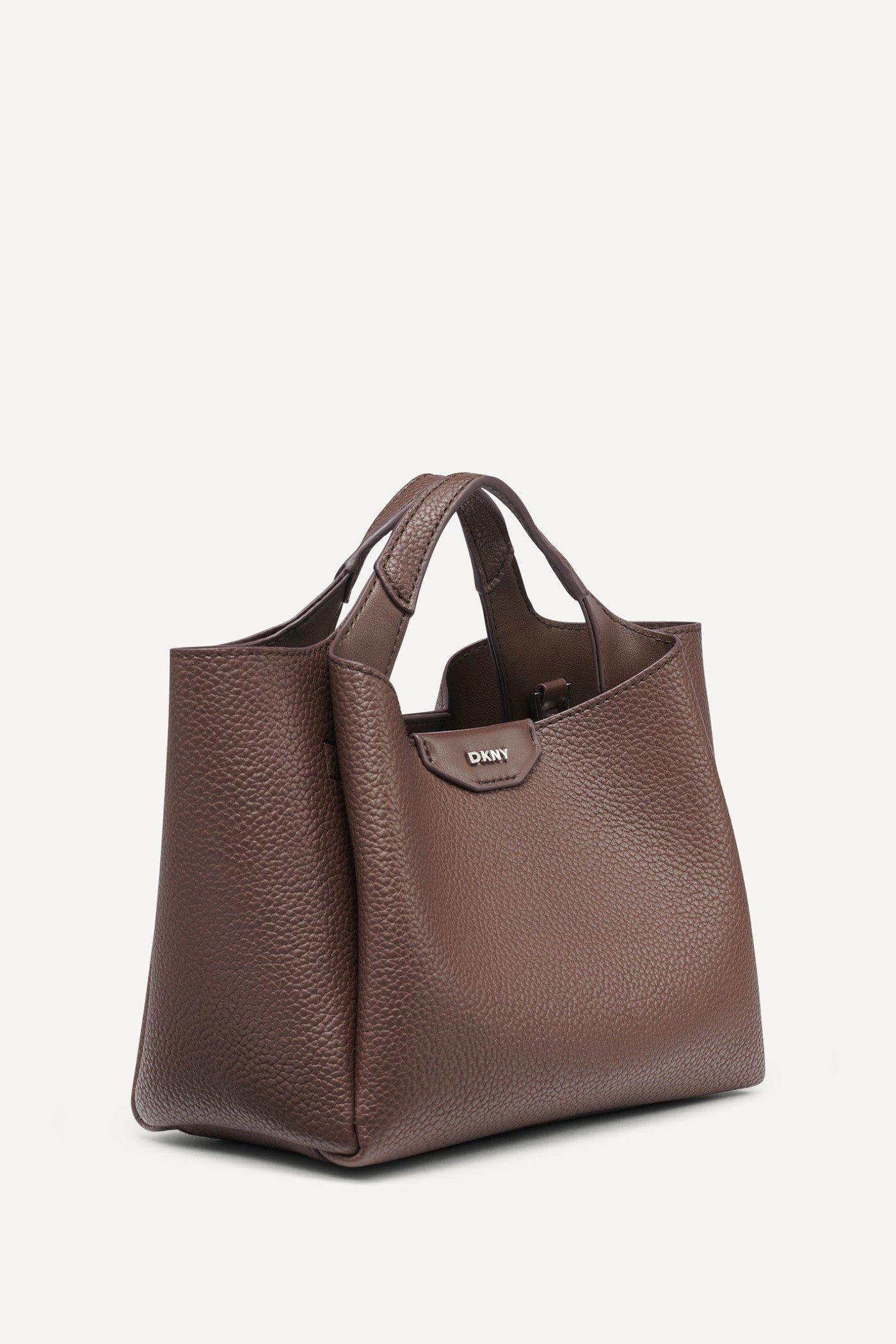 Chocolate WILLA MINI SATCHEL, BACK VIEW | Satchel Bags