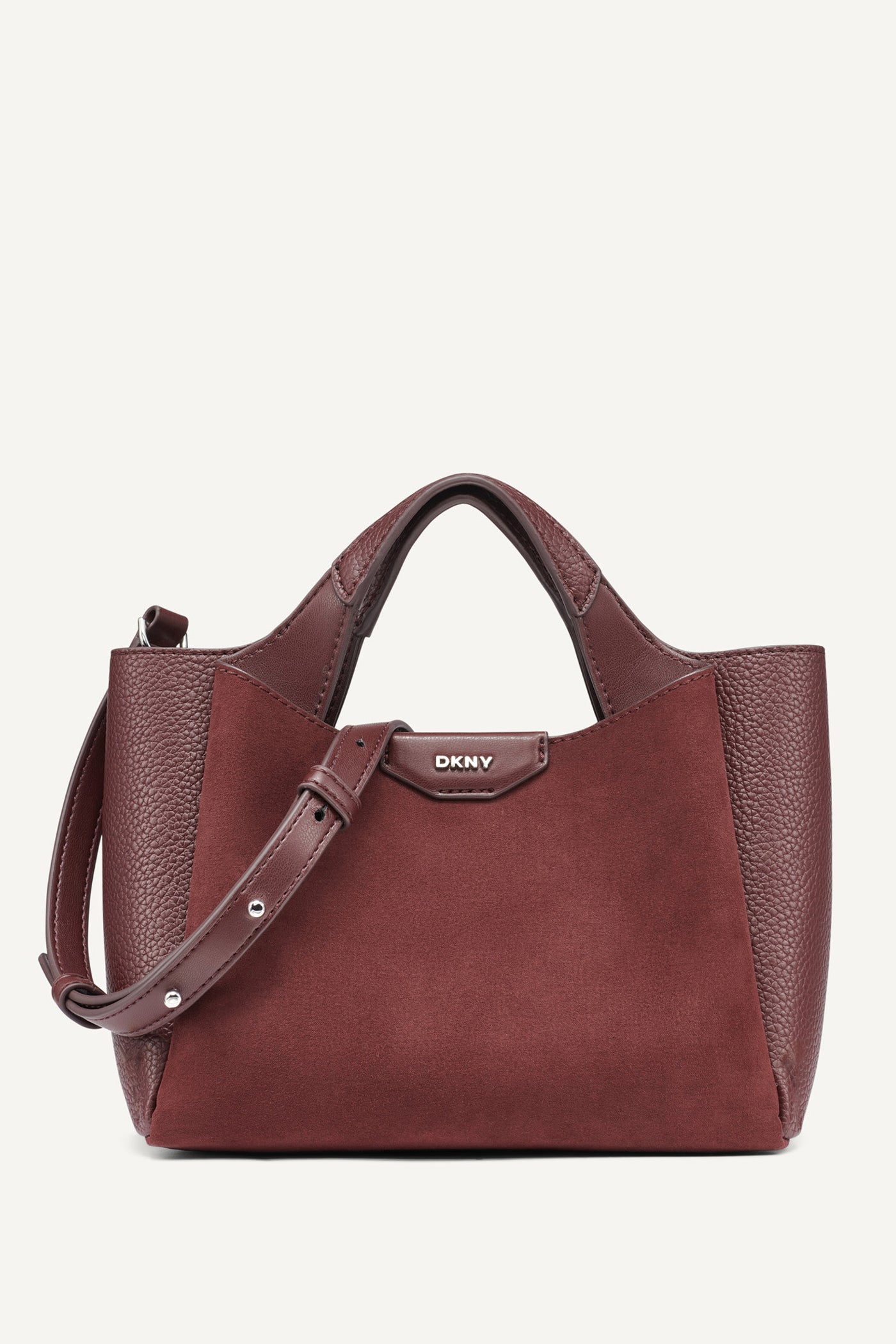 AGED WINE WILLA MINI SATCHEL, VIEW 1 | DKNY Promo