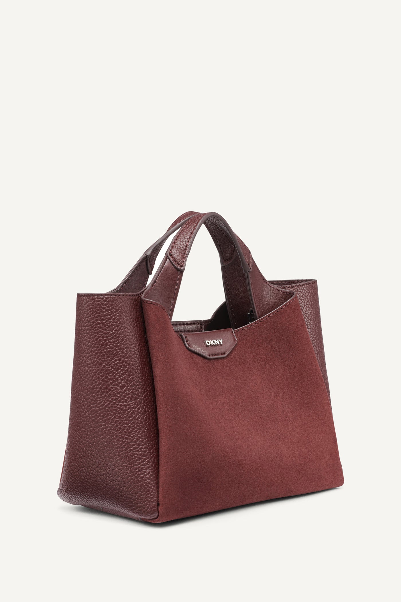 AGED WINE WILLA MINI SATCHEL, VIEW 2 | DKNY Promo