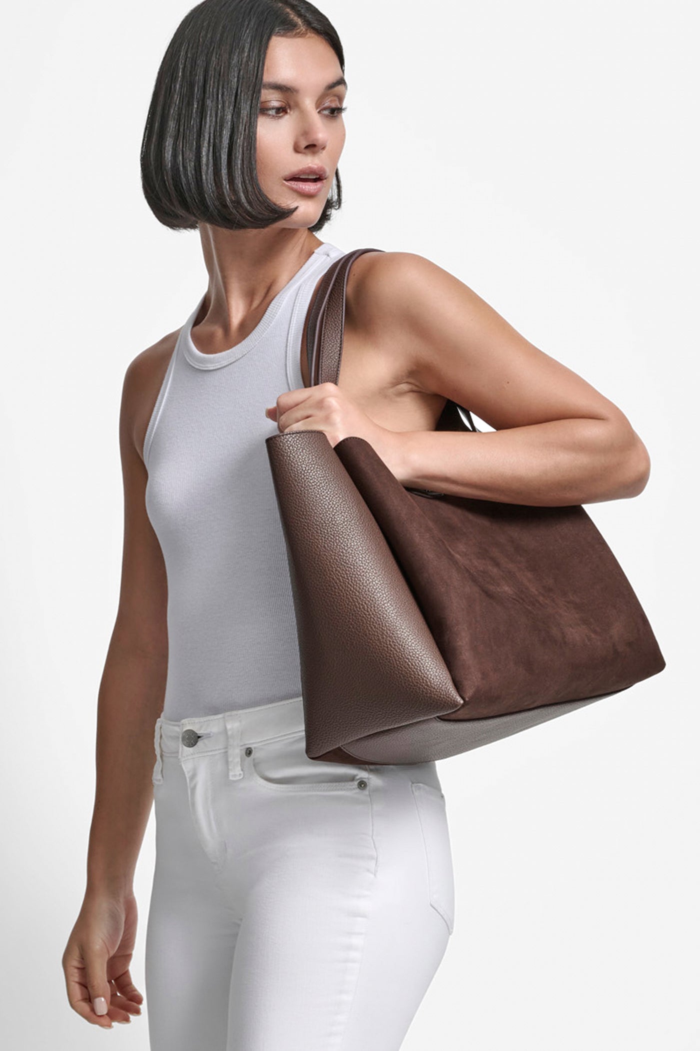CHOCOLATE WILLA TOTE, VIEW 1 | Totes