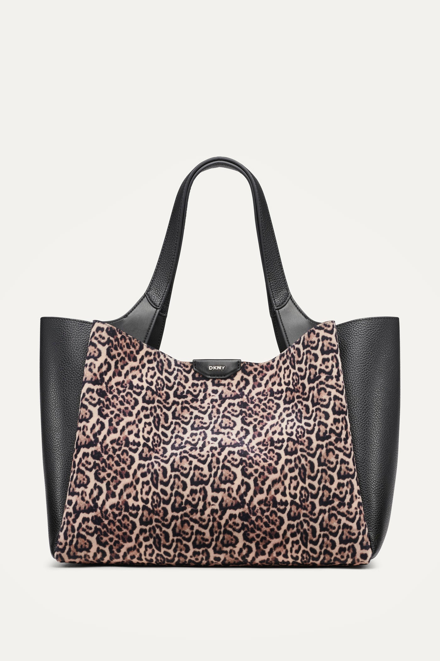 Leopard WILLA TOTE, FRONT VIEW | DKNY Promo