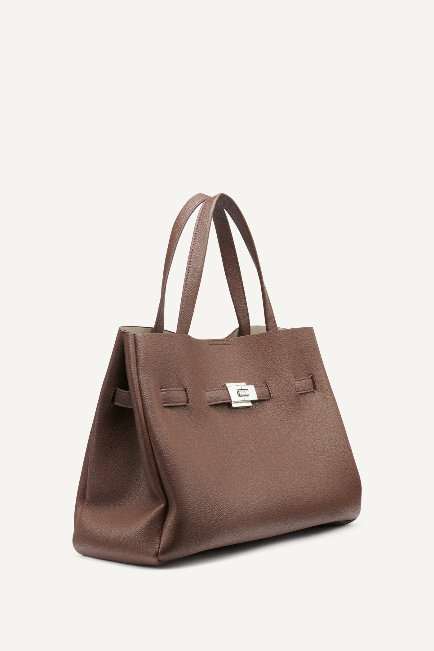 Chocolate BRYAR SATCHEL, BACK VIEW | Satchel Bags