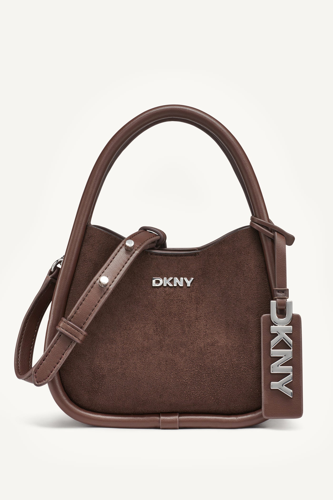 CHOCOLATE CAPRI HOBO CROSSBODY, FRONT VIEW | Bags