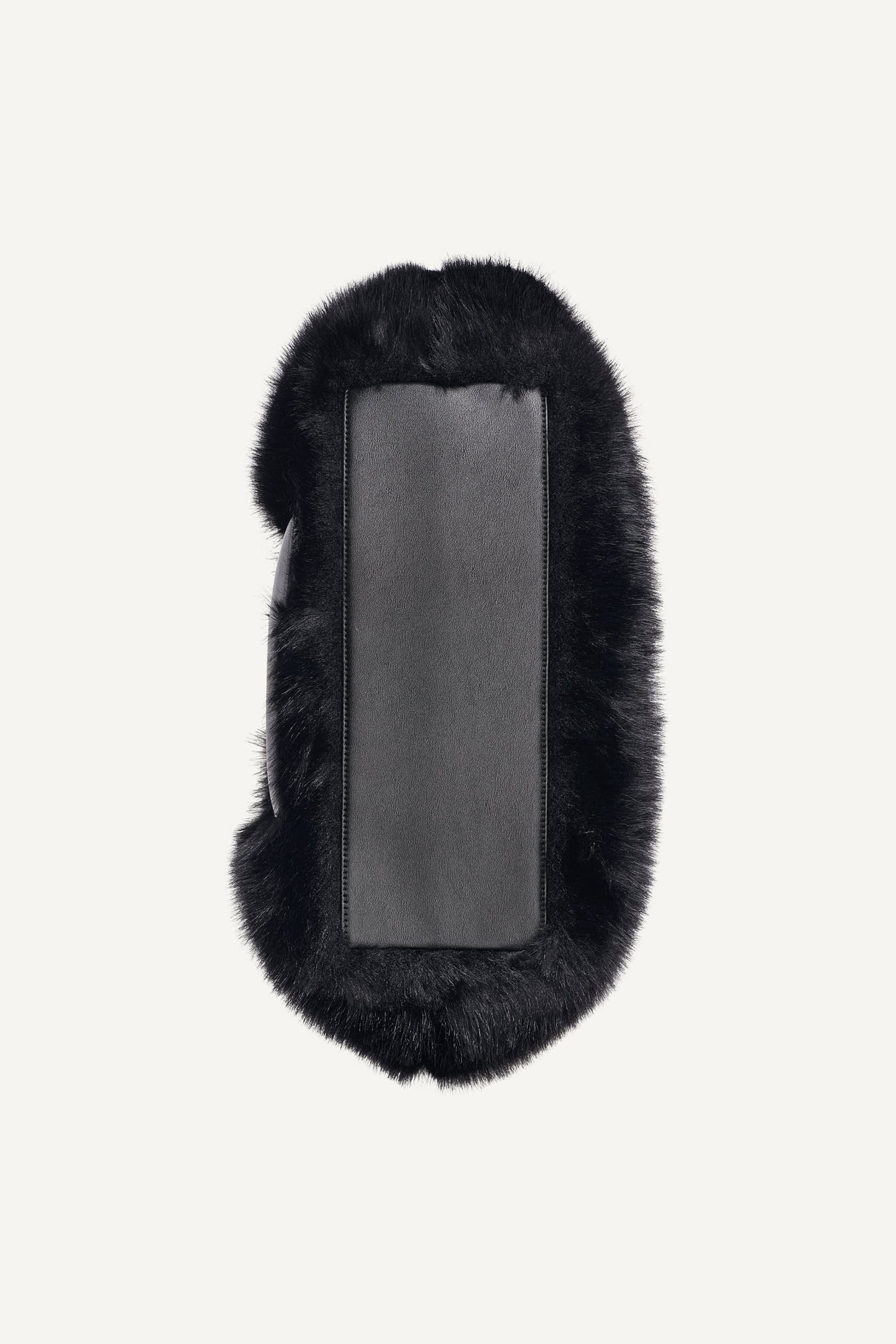 PAULA LARGE FAUX FUR TOTE VIEW 2
