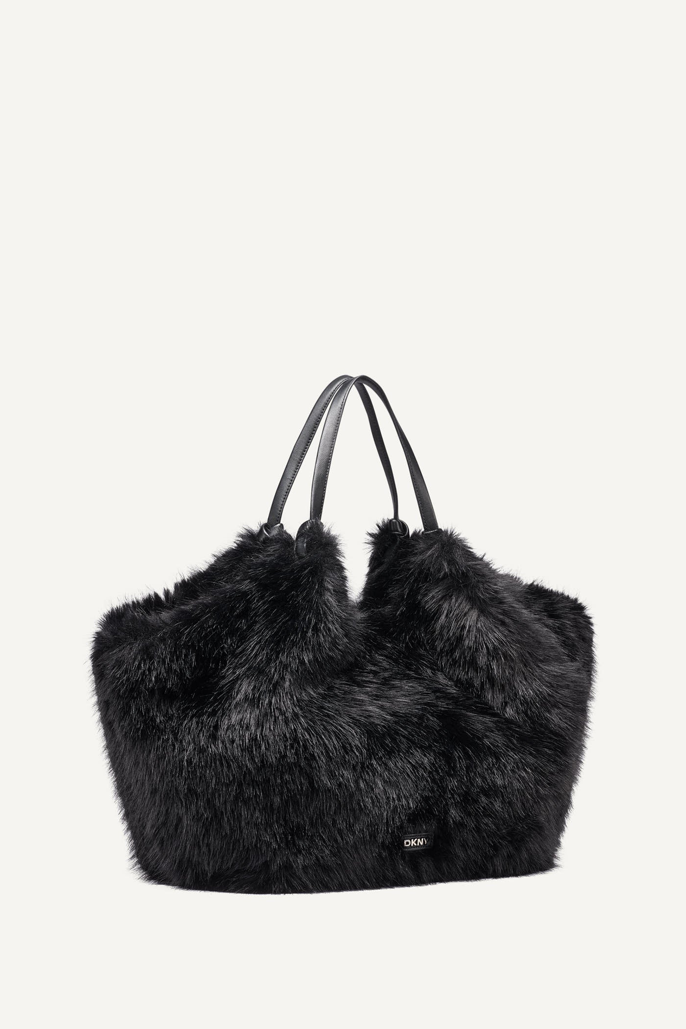 PAULA LARGE FAUX FUR TOTE VIEW 2