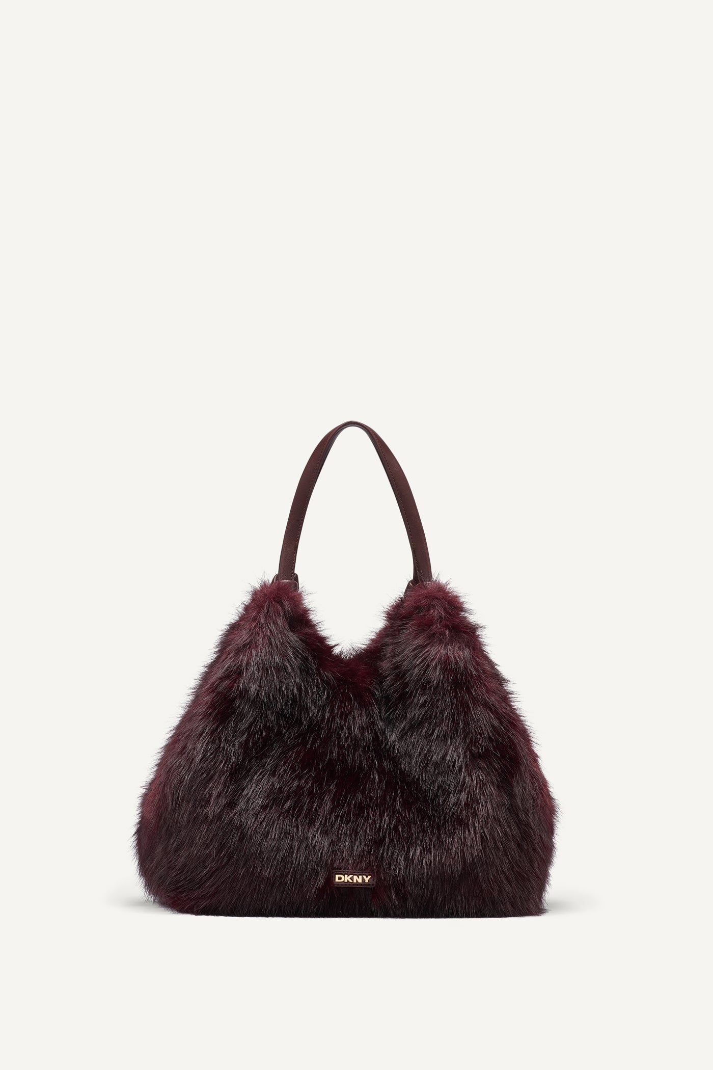 PAULA MEDIUM FAUX FUR COMMUTER TOTE VIEW 2