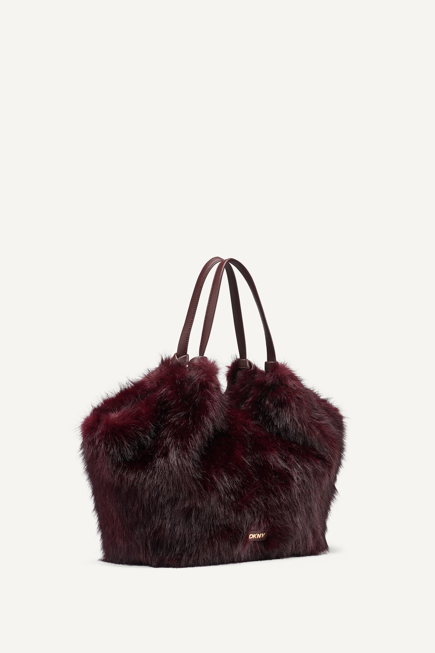 PAULA MEDIUM FAUX FUR COMMUTER TOTE VIEW 3