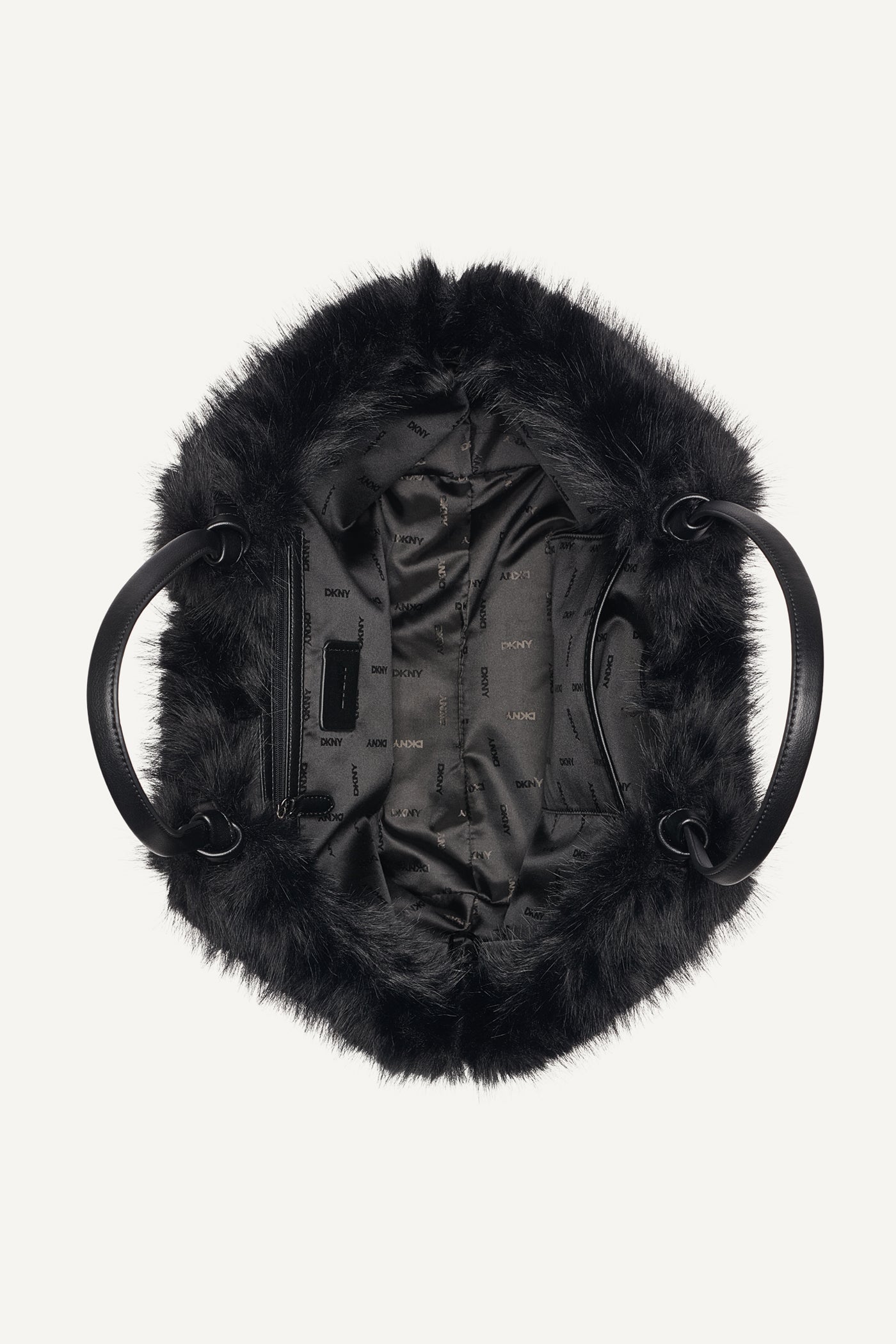 PAULA MEDIUM FAUX FUR COMMUTER TOTE VIEW 5