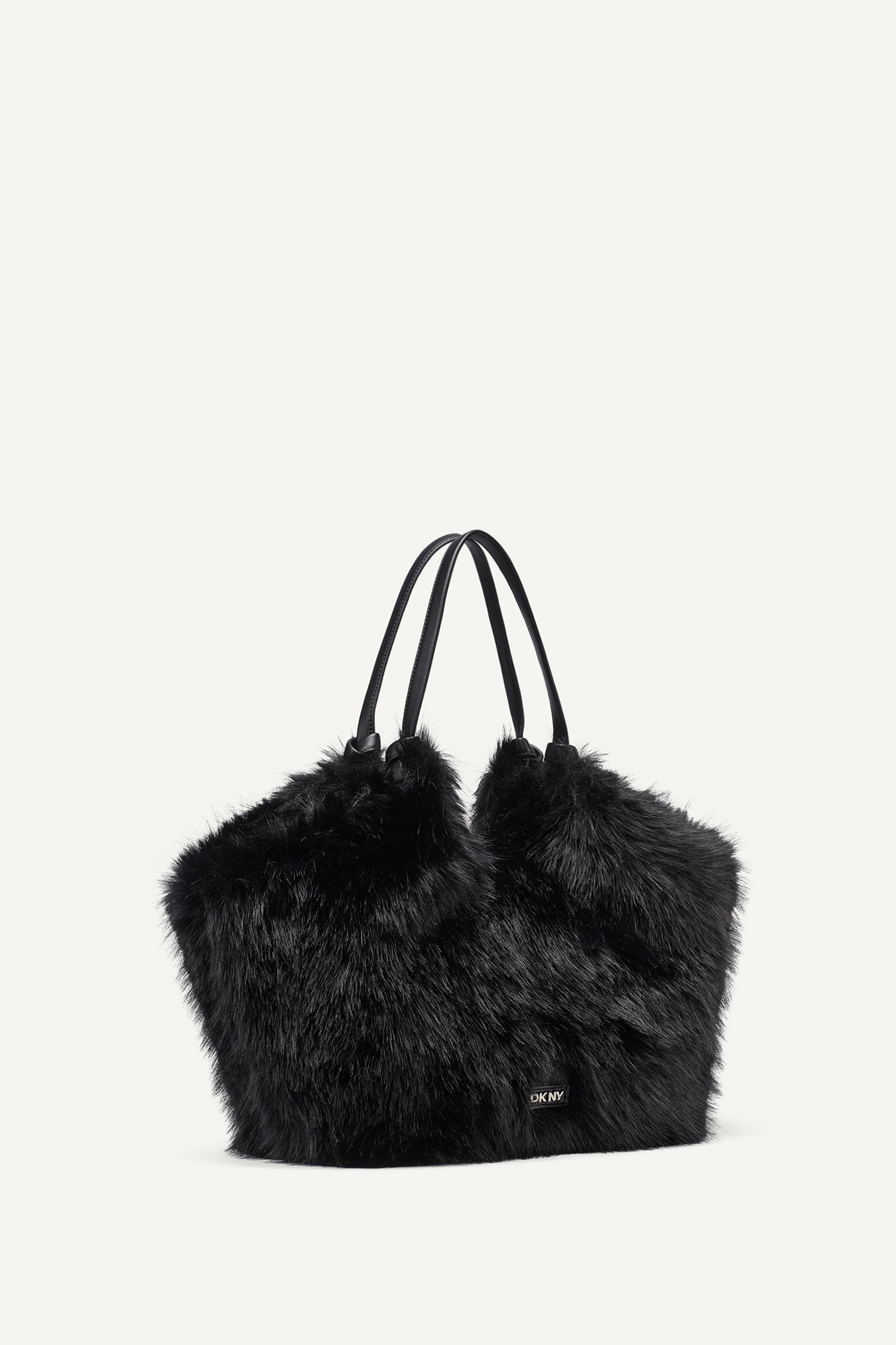 PAULA MEDIUM FAUX FUR COMMUTER TOTE VIEW 4