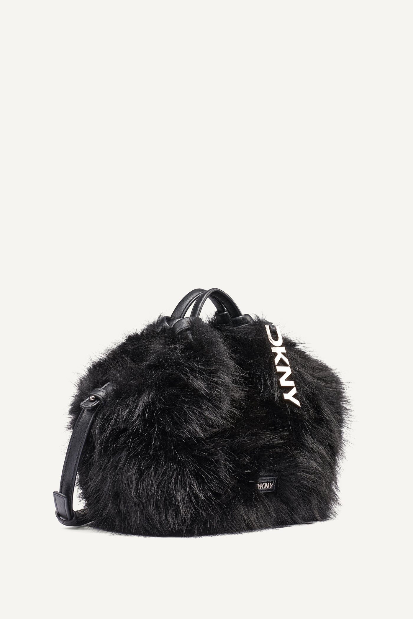 PAULA SMALL FAUX FUR COMMUTER TOTE VIEW 2