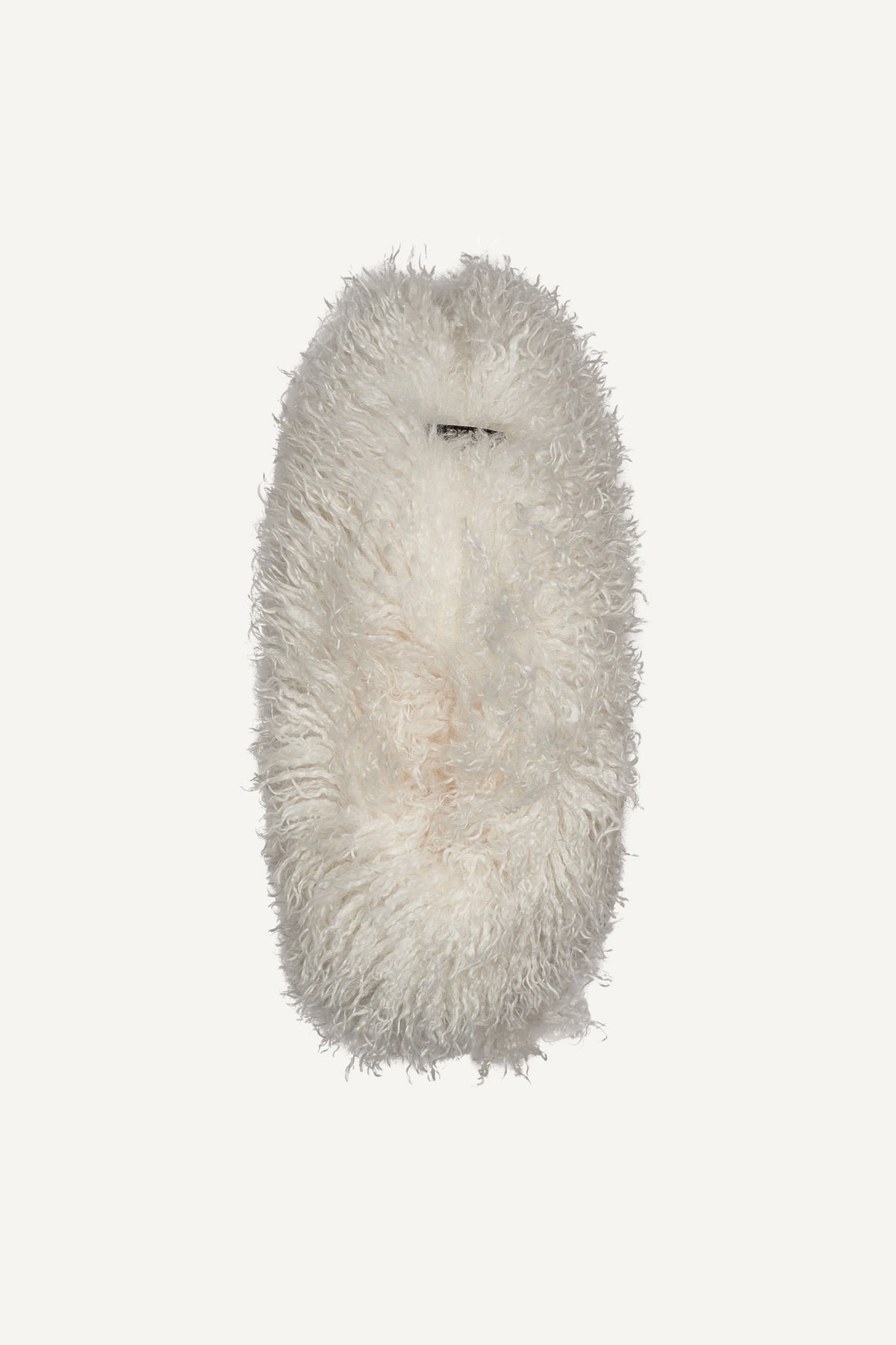 RANNA FAUX FUR SMALL HOBO BAG VIEW 2