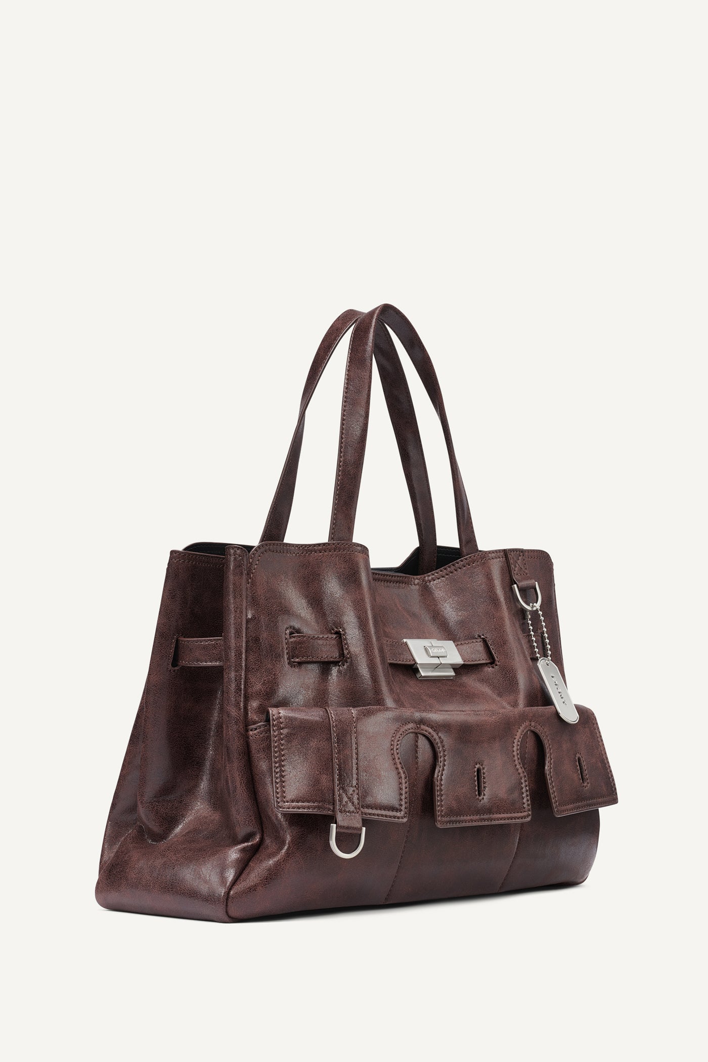 BRYAR LARGE FLAP SATCHEL VIEW 2