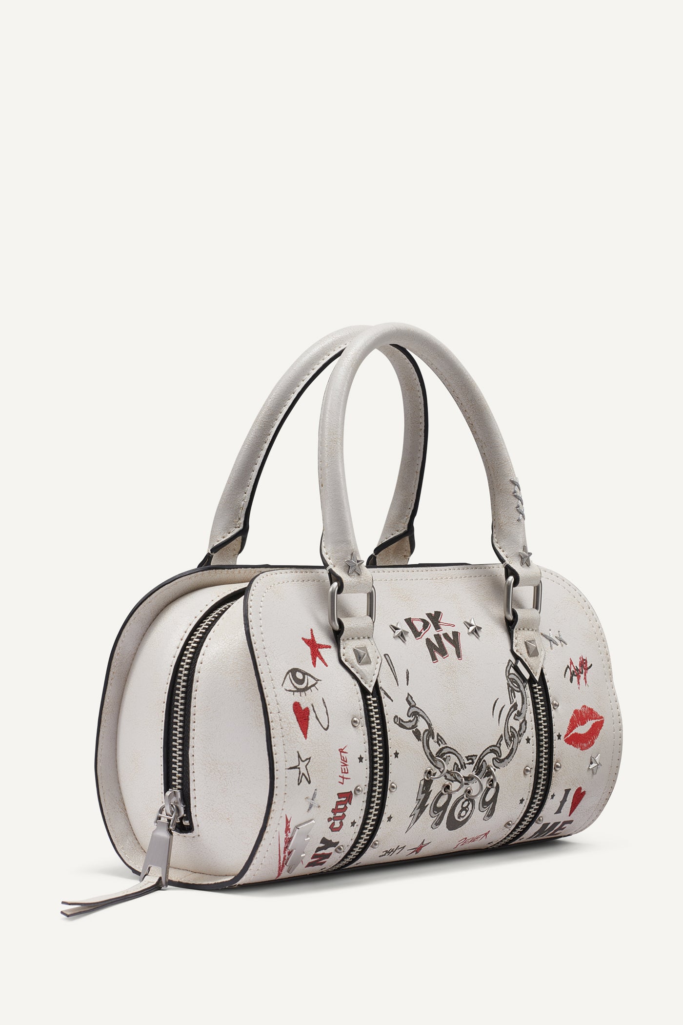 CEDAR SMALL GRAFFITI SATCHEL VIEW 2