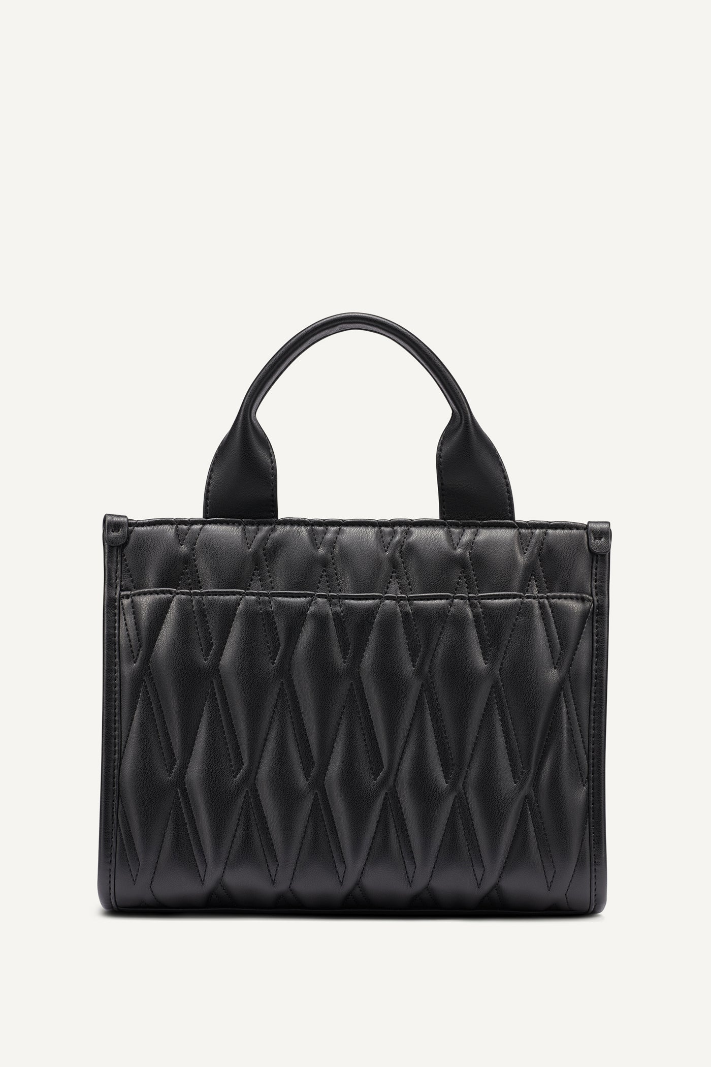 HADLEE SMALL QUILTED LOGO TOTE VIEW 5