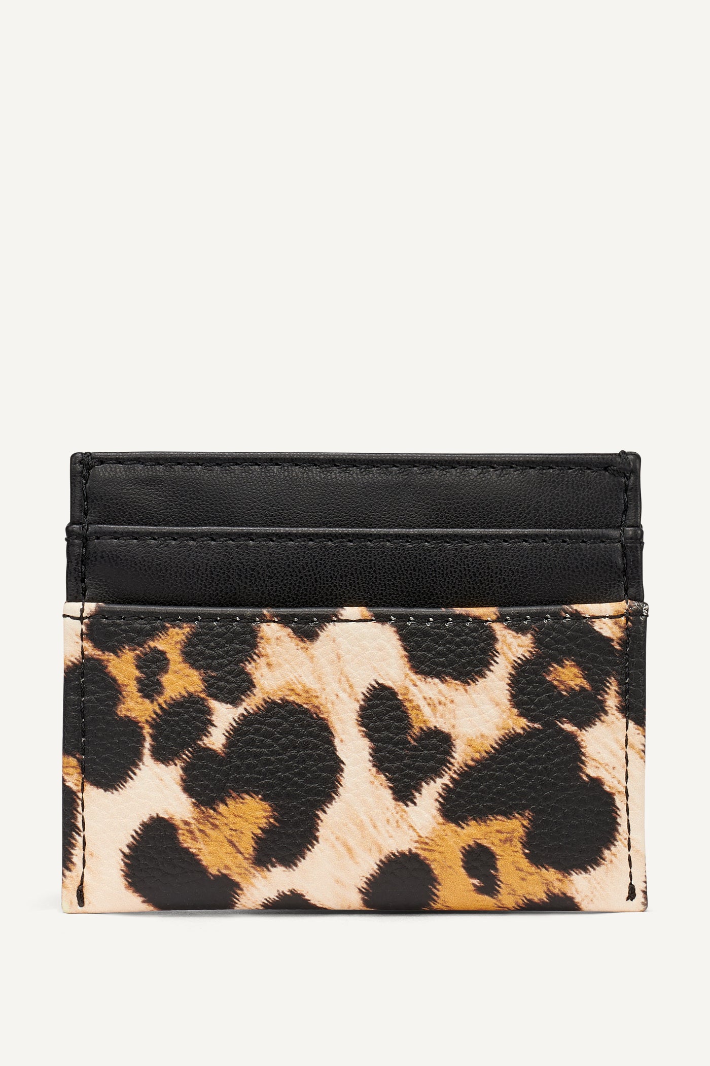 LEOPARD JENNY CARD CASE, BACK VIEW | New Bags