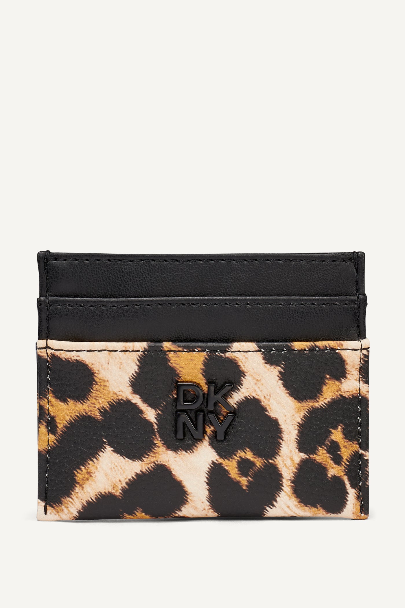 LEOPARD JENNY CARD CASE, FRONT VIEW | New Bags