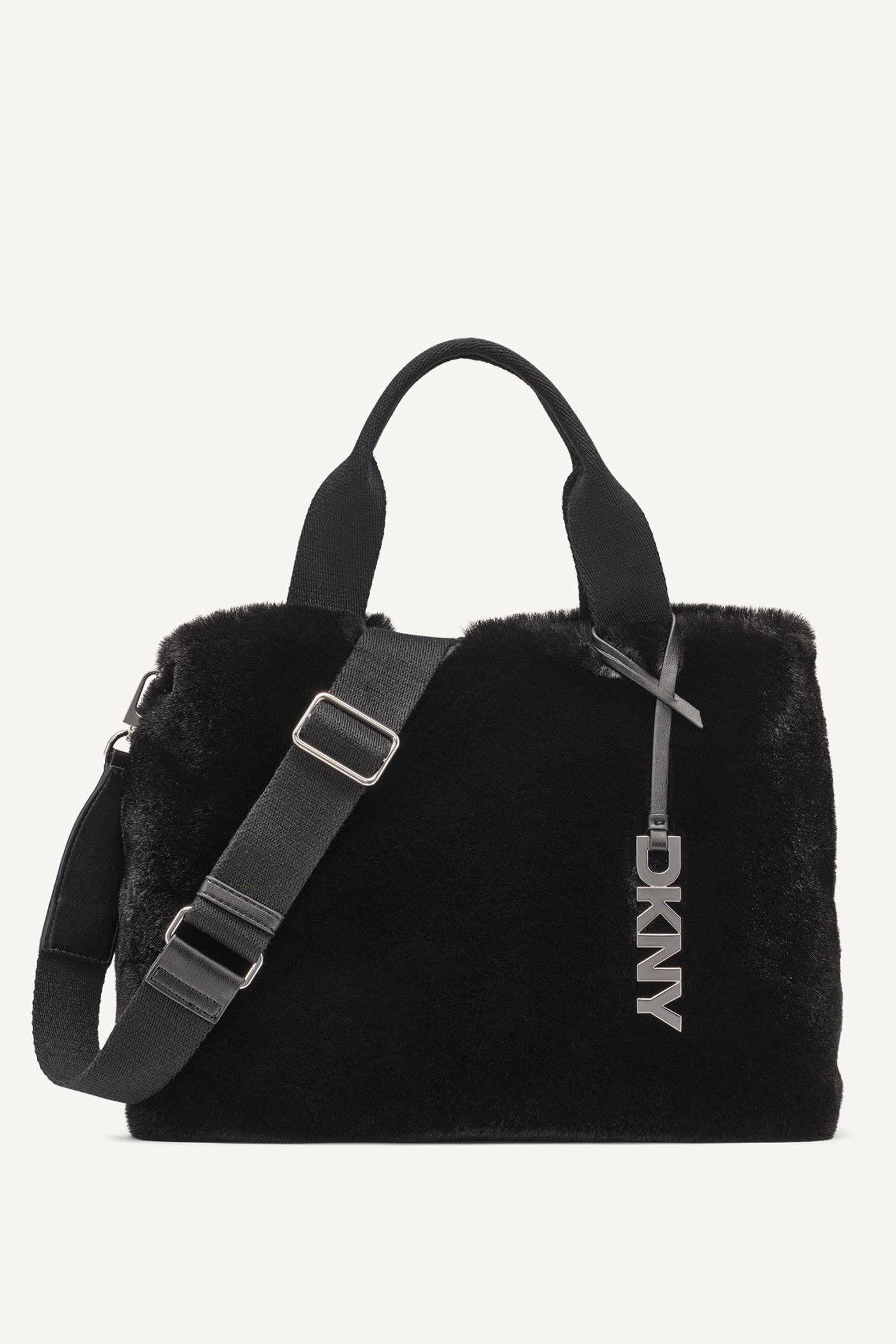 BLACK/SILVER RONI SATCHEL, VIEW 1 | Satchel Bags