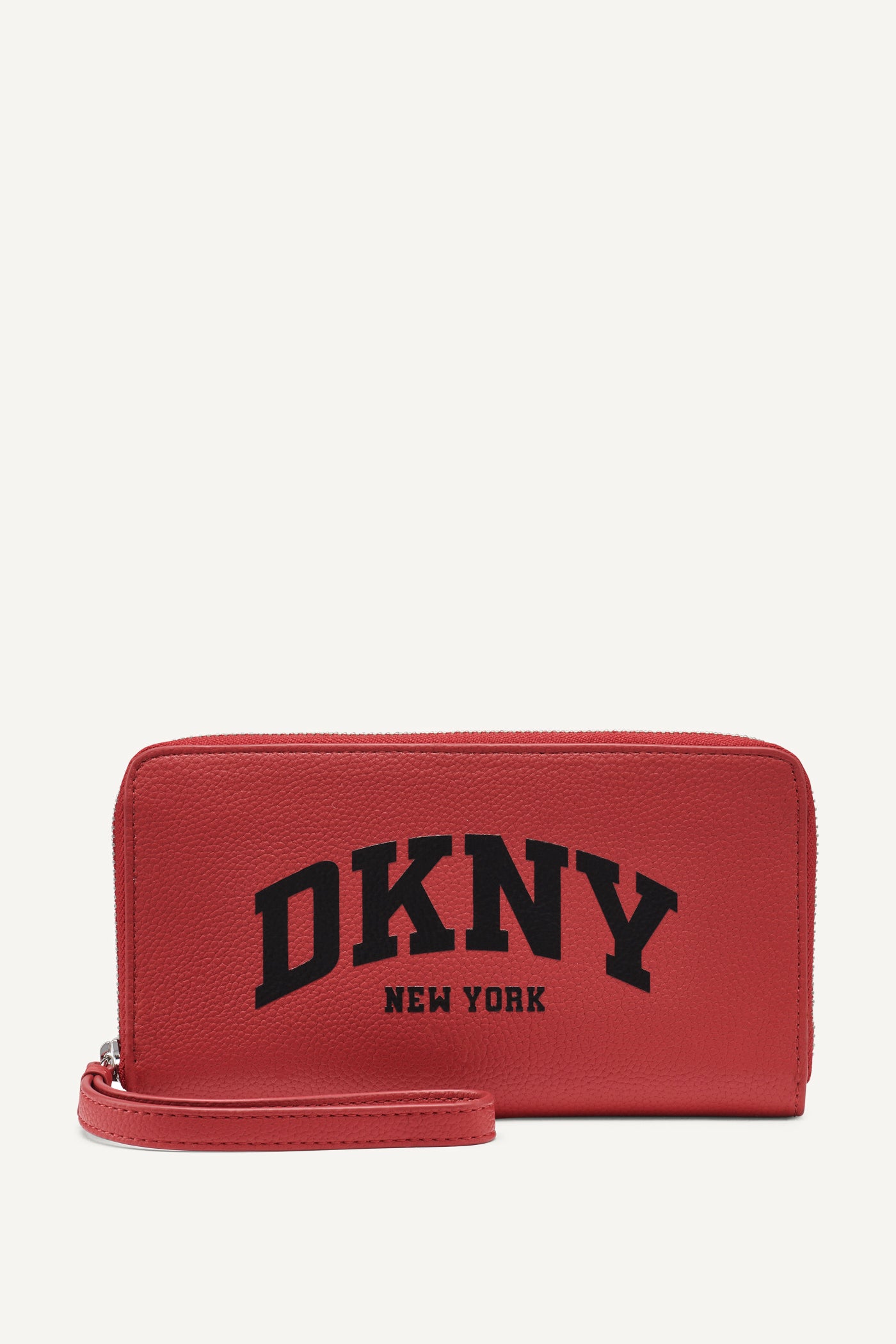 BRIGHT RED HADLEE LARGE ZIP AROUND WALLET, VIEW 1 | Bags Under $100
