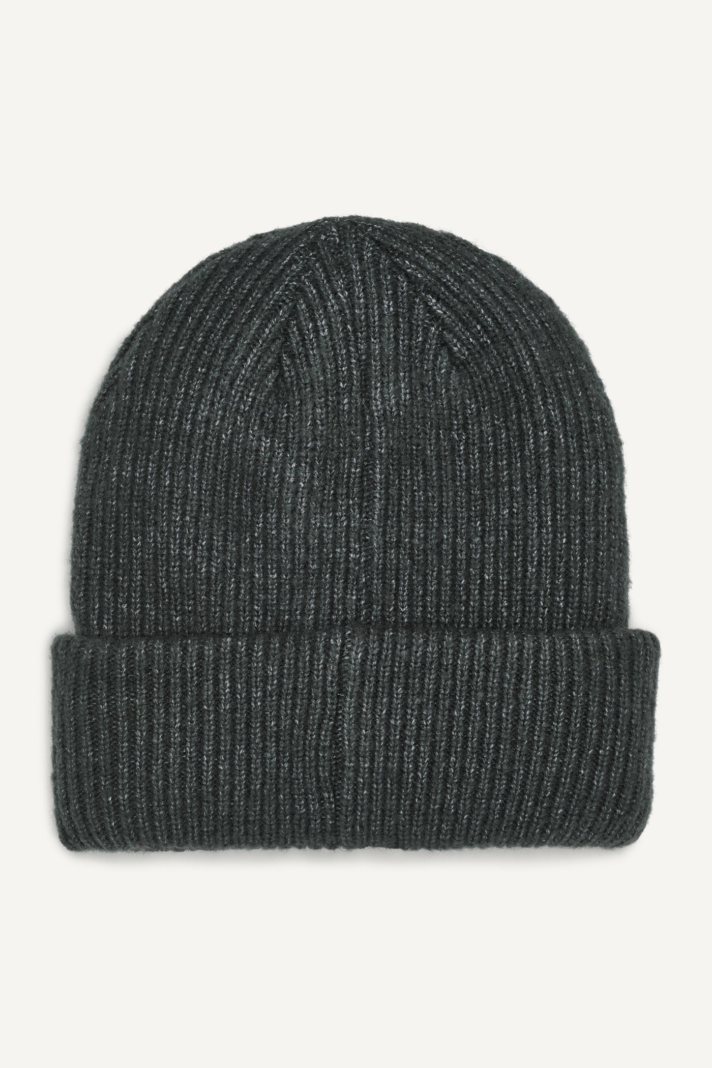 Grey VARSITY KNIT LOGO BEANIE, BACK VIEW | Gifts Under $50