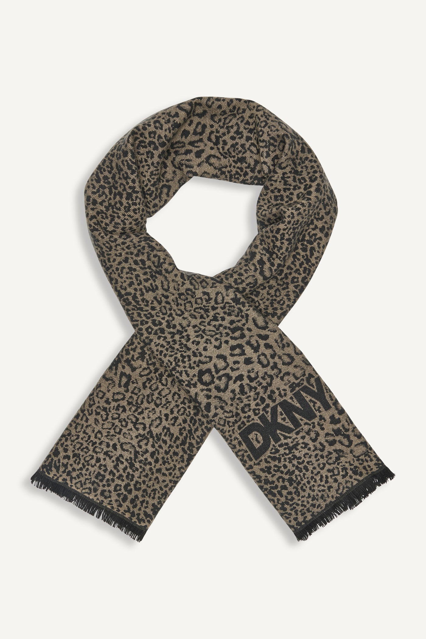 TRAVERTINE ANIMAL WOVEN SCARF, VIEW 2 | Cold Weather Accessories