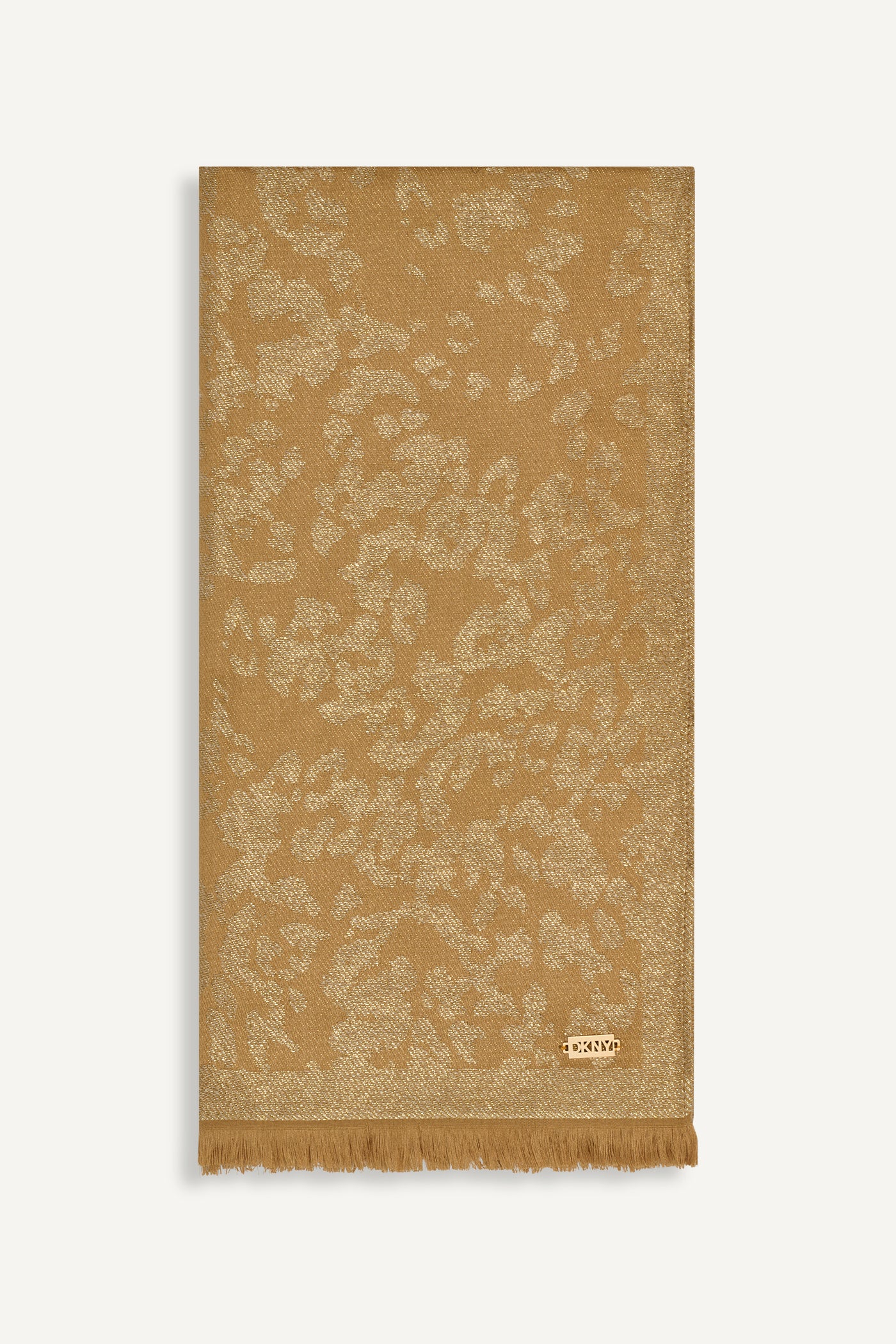 WHISKEY LEOPARD LUREX PASHMINA, VIEW 2 | Cold Weather Shop