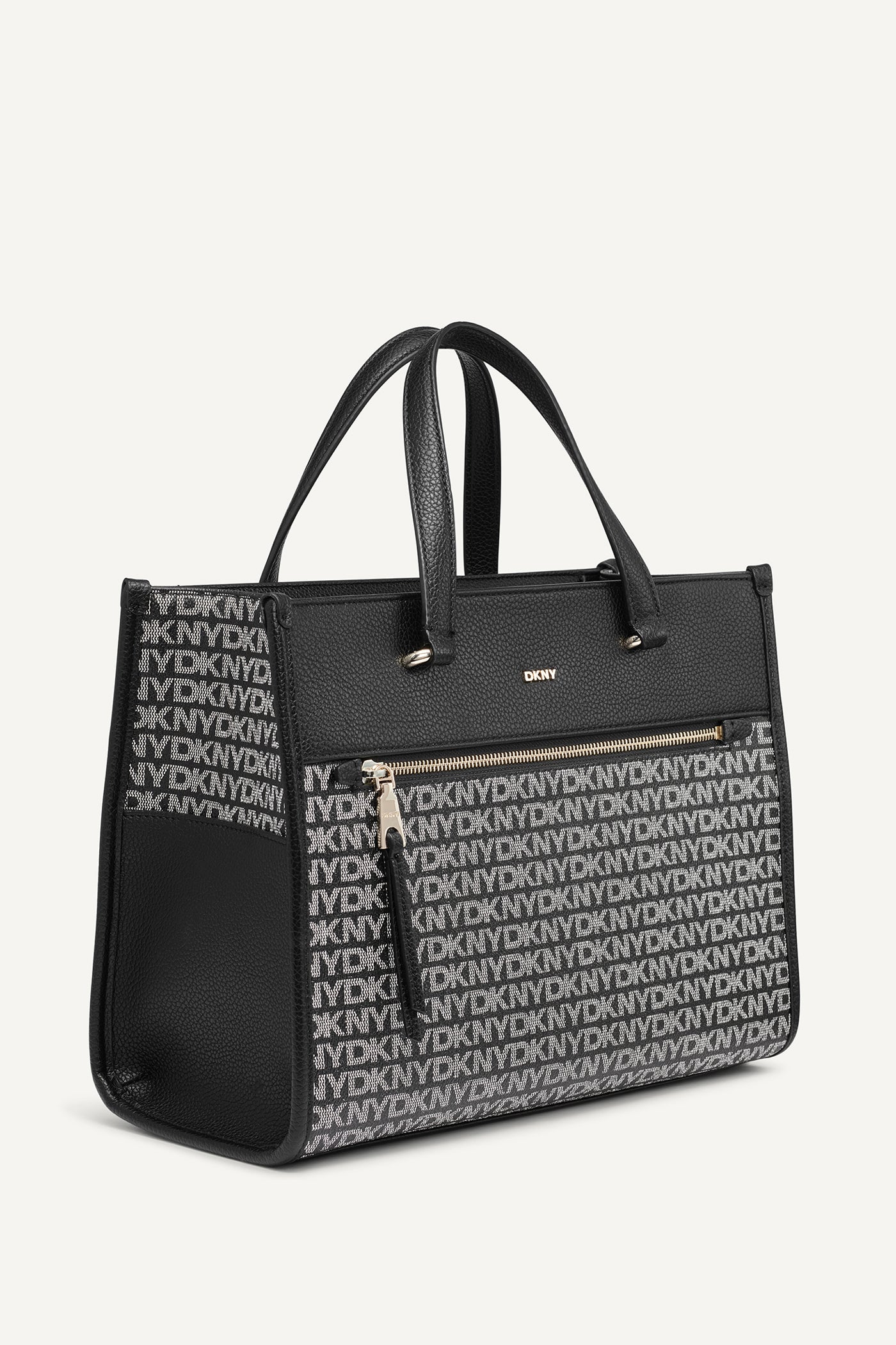 ZOIE LOGO MEDIUM TOTE VIEW 3 | Not Clearance or Preorder