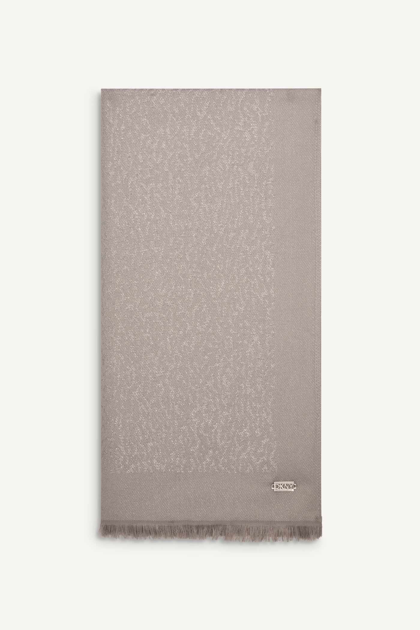 Grey METALLIC MINI ANIMAL WRAP, FRONT VIEW | SELECT STYLES