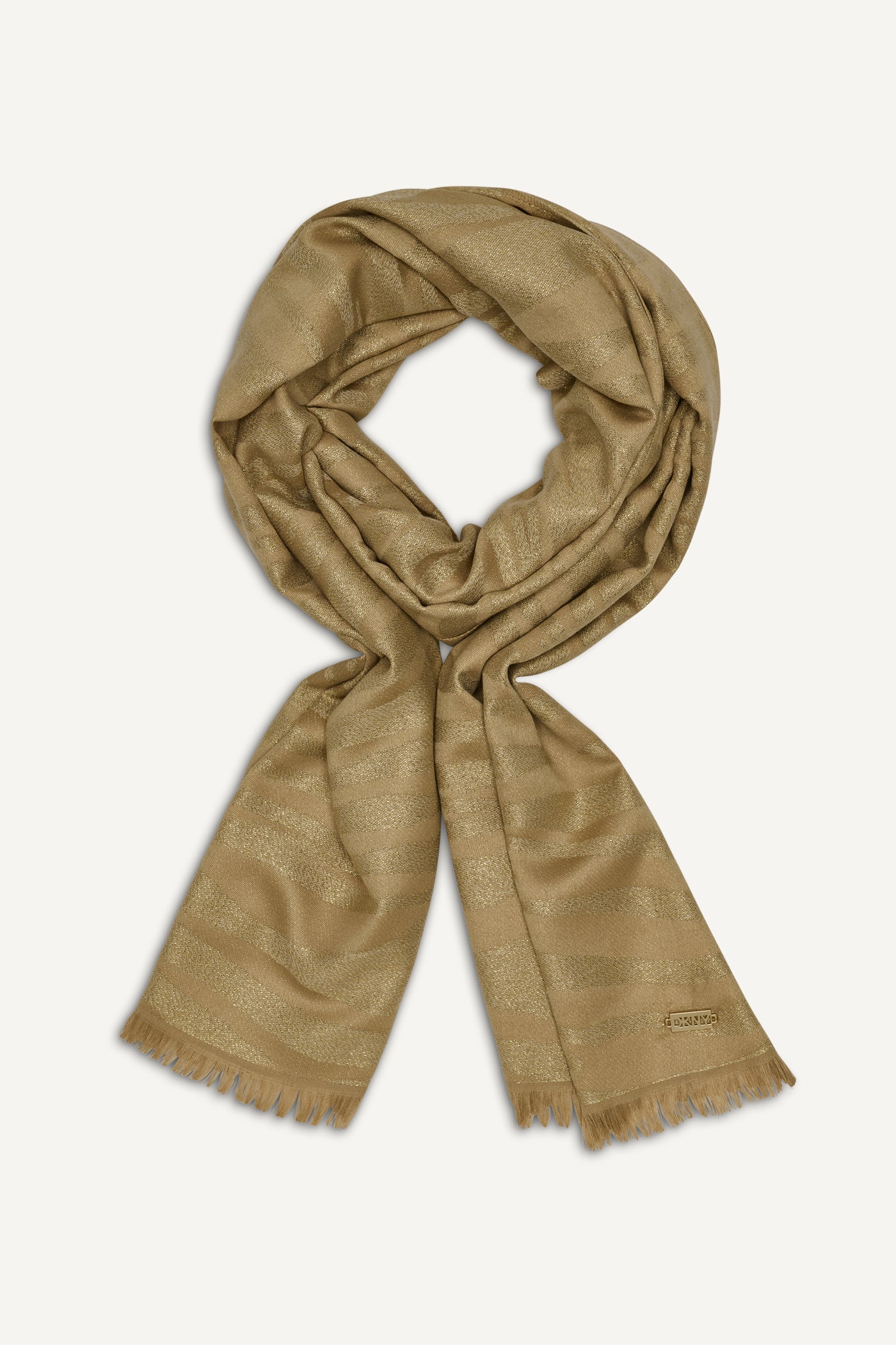 Travertine METALLIC ZEBRA WRAP, BACK VIEW | Accessories