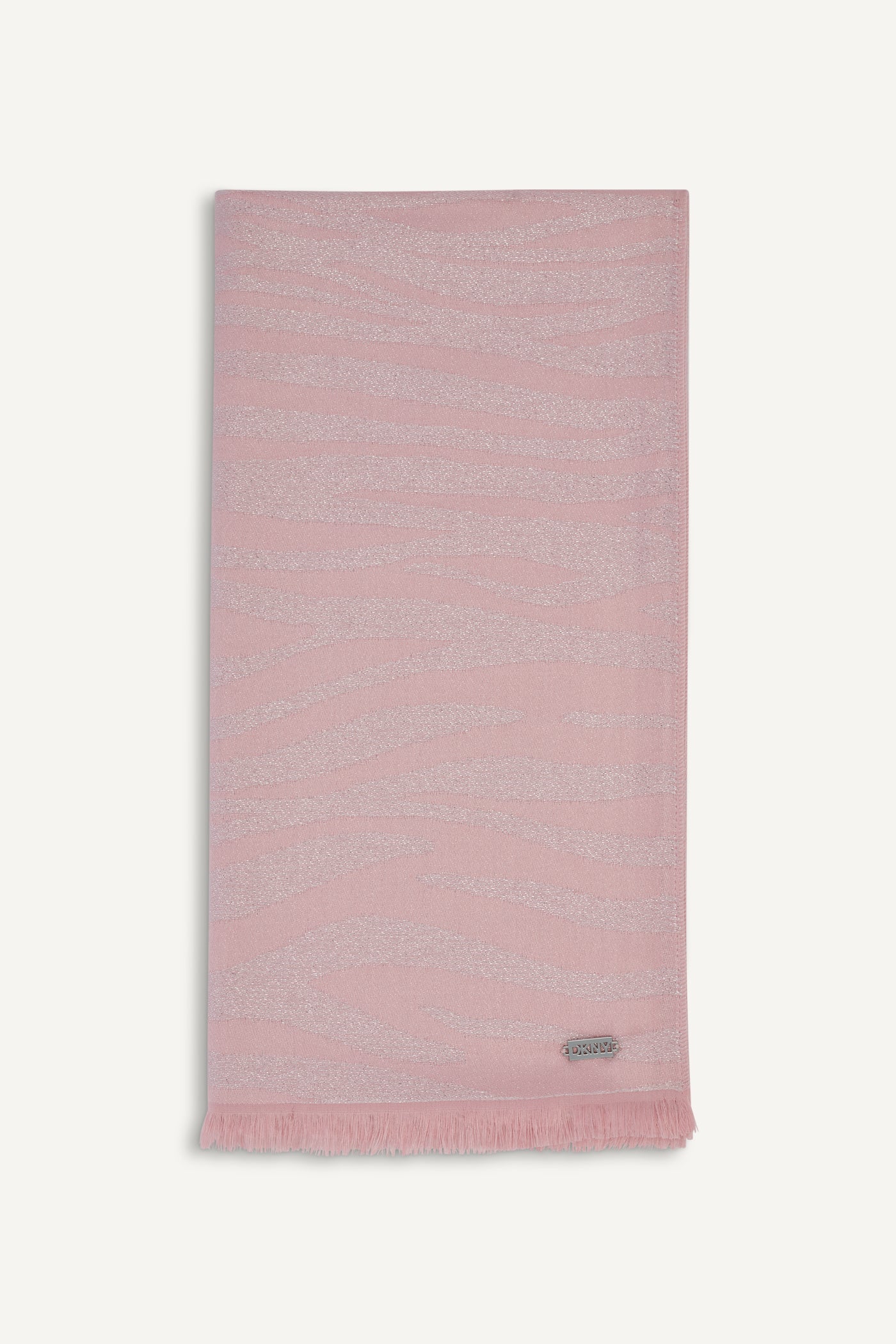 Bloom Pink METALLIC ZEBRA WRAP, FRONT VIEW | Accessories